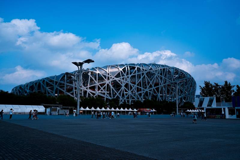鸟巢北京的标志性建筑