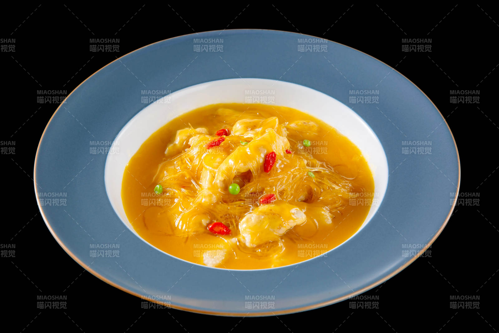 金湯蟹肉粉絲煲