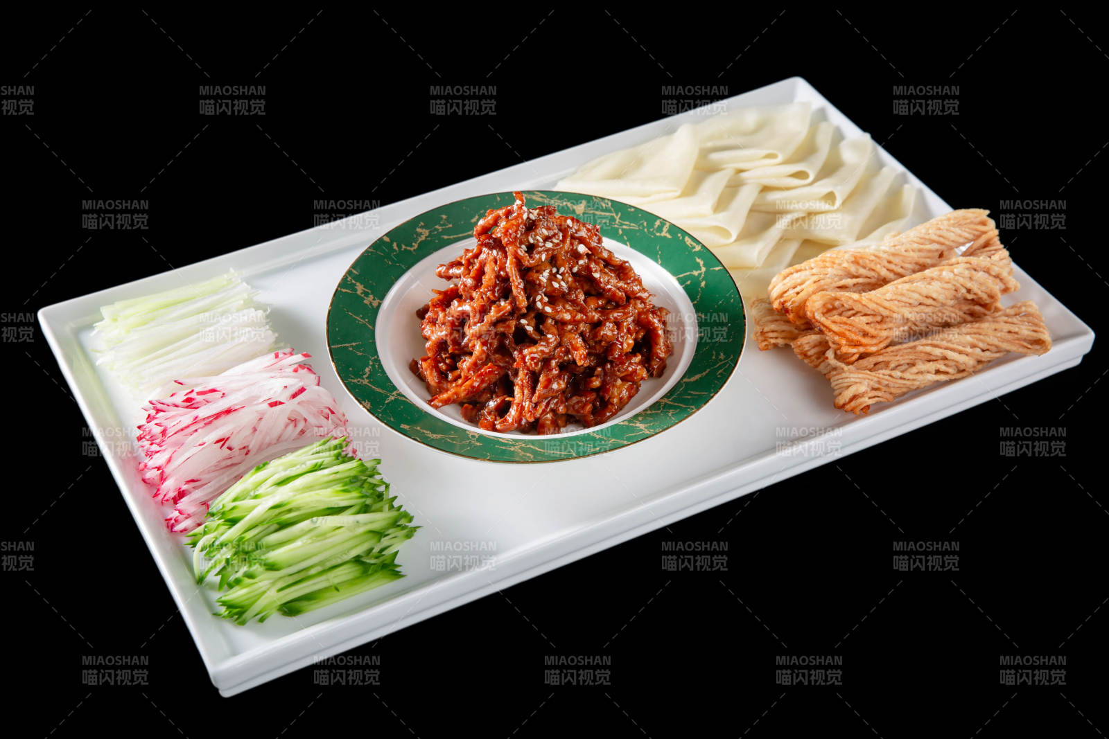 京醬肉絲配菜套裝