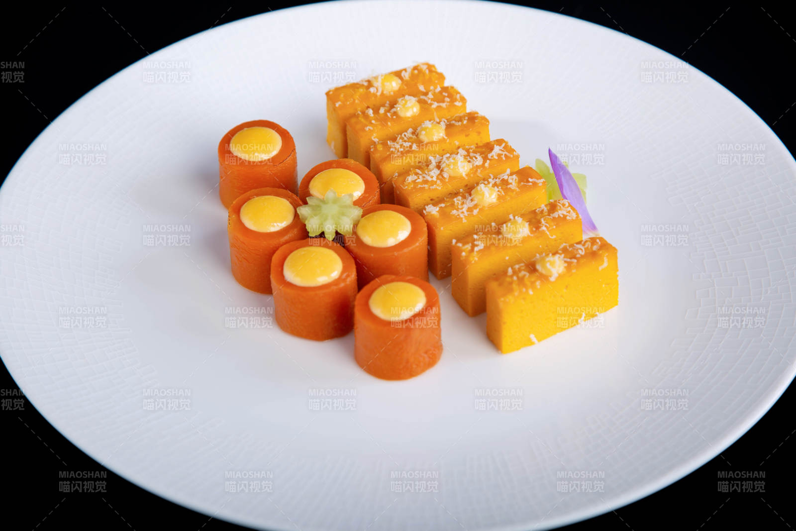 芒果甜品拼盤(pán)