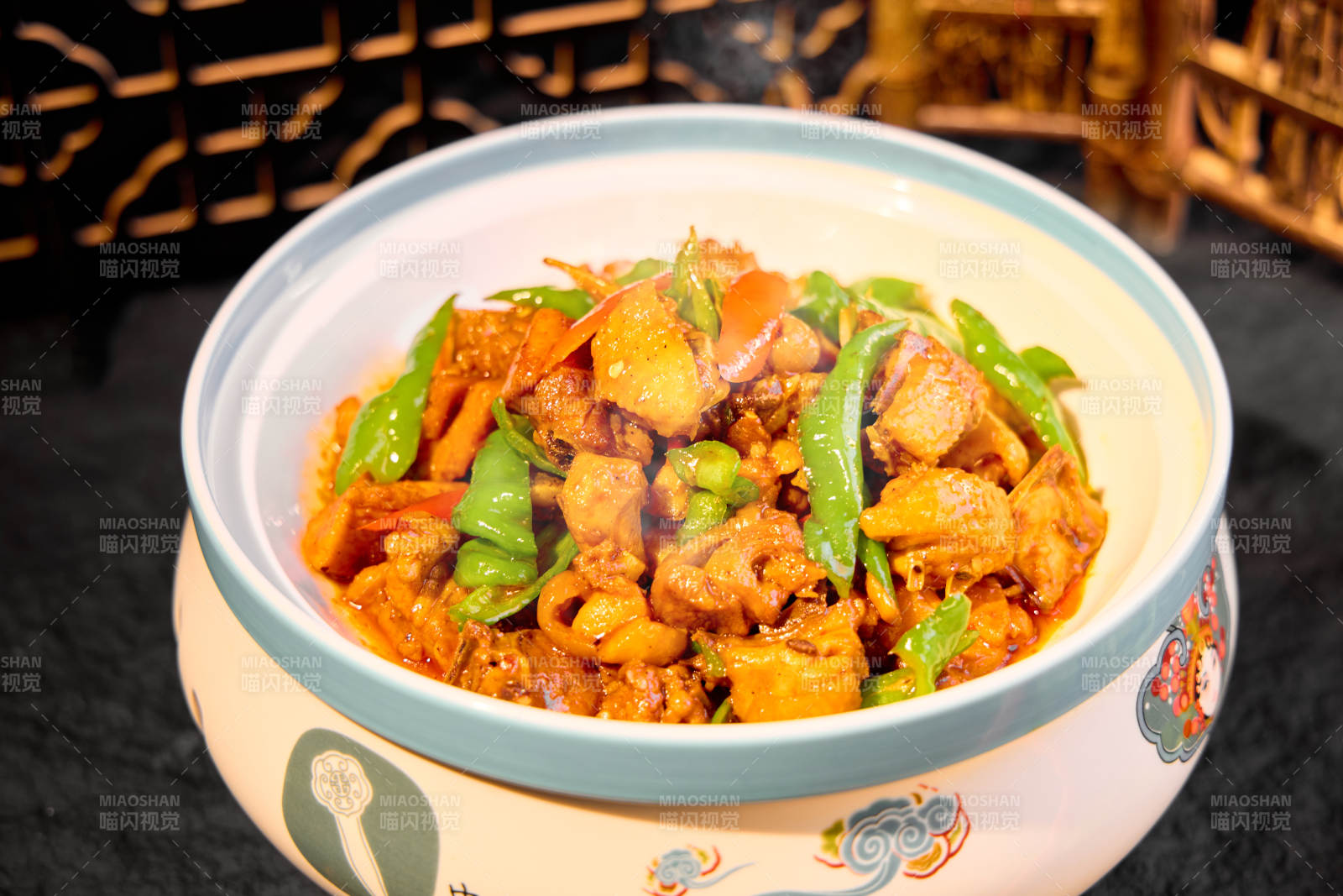 香辣雞肉煲