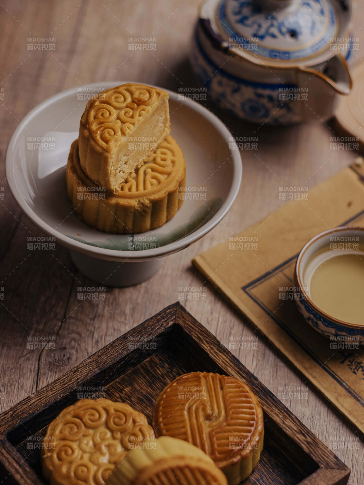 中秋月餅與茶點雅韻