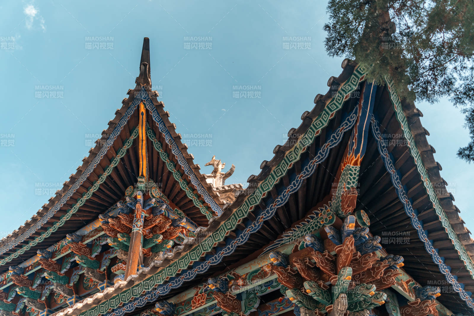 古建筑飛檐斗拱細節圖