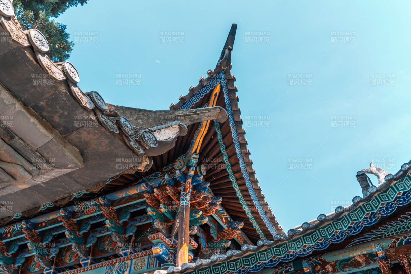 古建筑飛檐斗拱細節圖