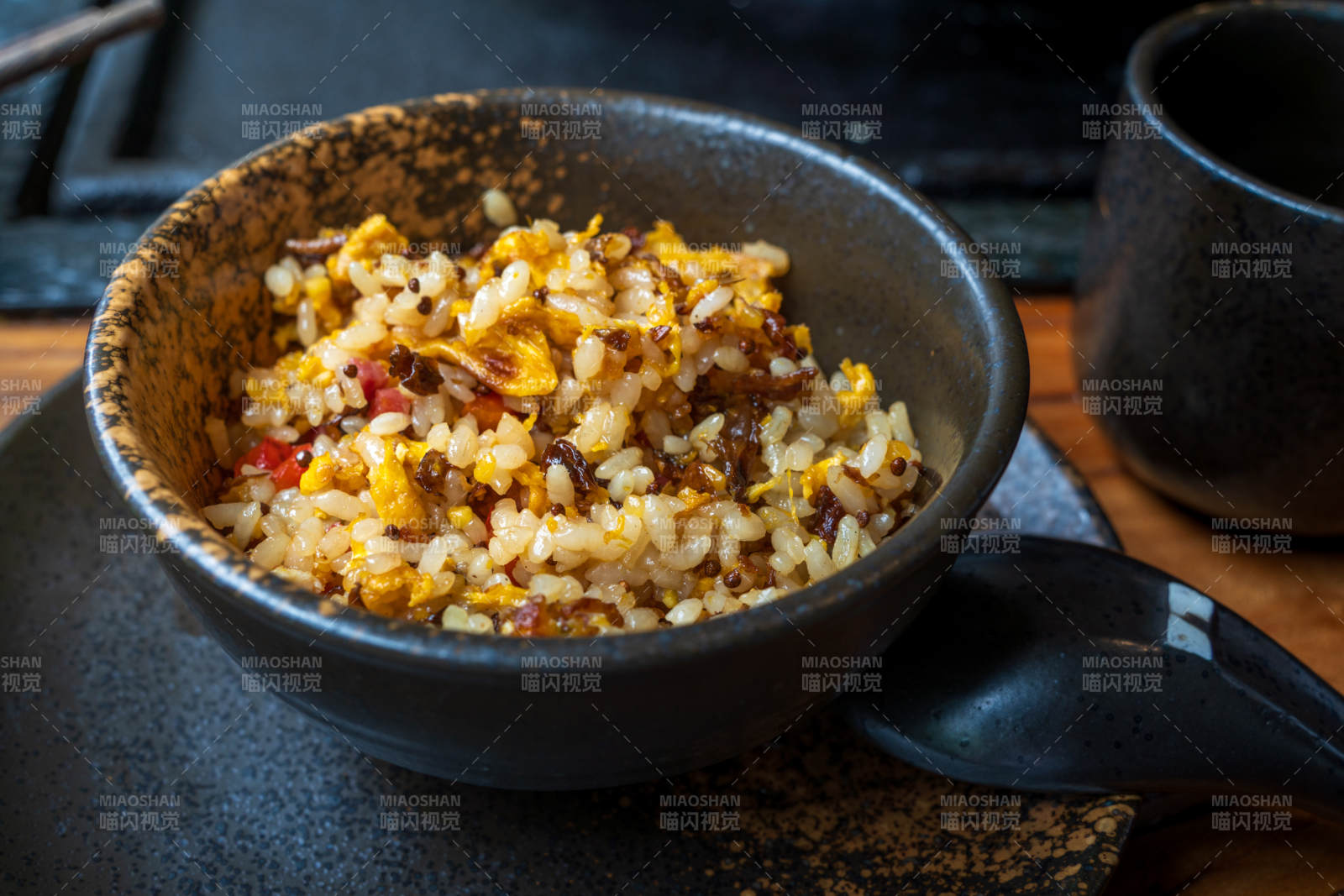 云南松茸菌云腿炒飯