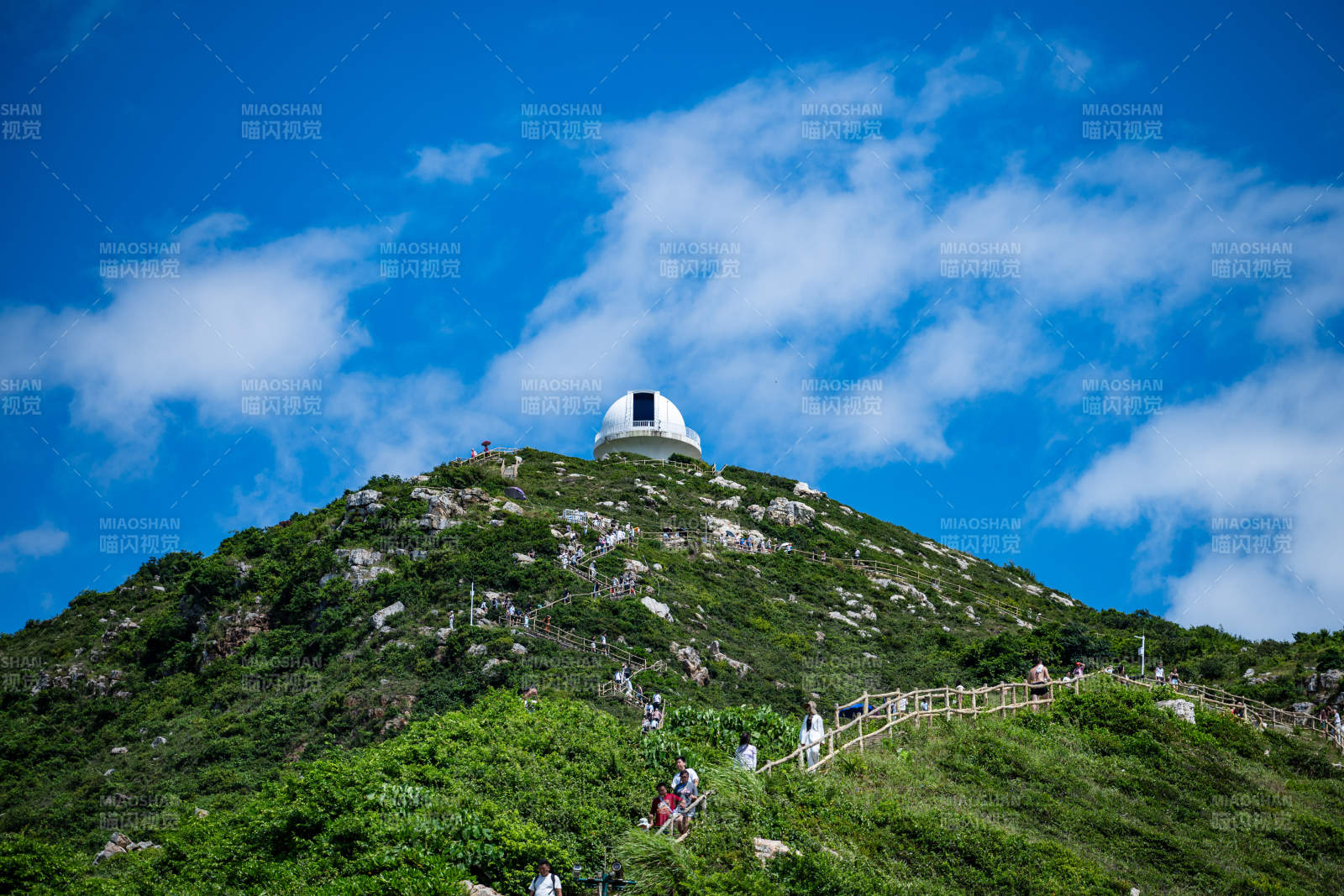 晴天下深圳天文臺風景