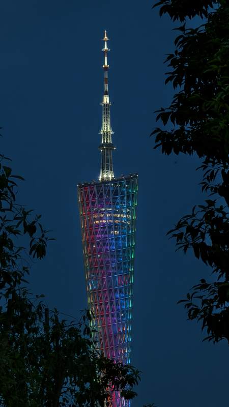 广州塔夜景灯光秀