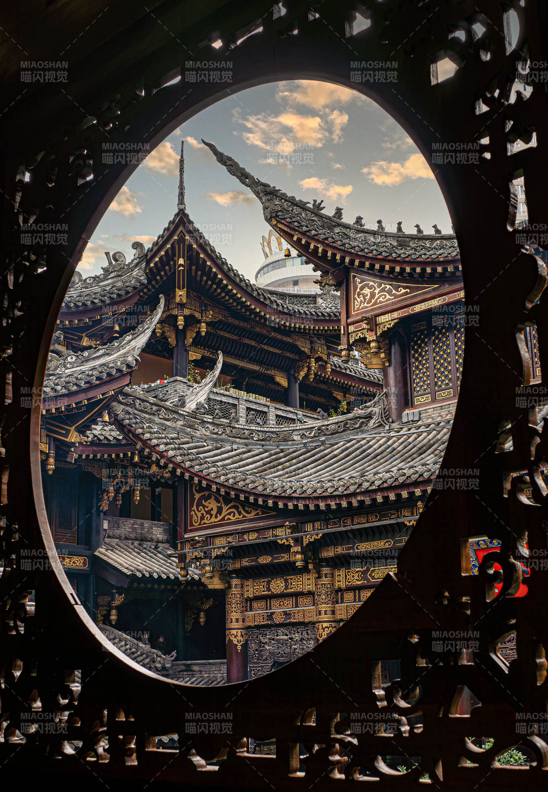 重慶羅漢寺古建筑的精致與宏偉