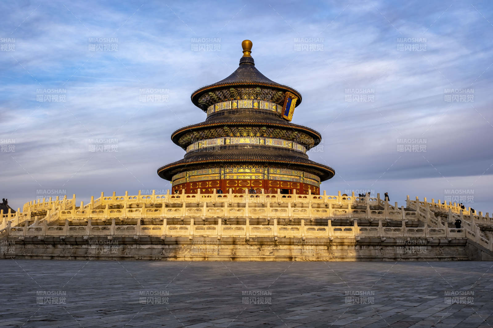 天壇祈年殿夕陽美景