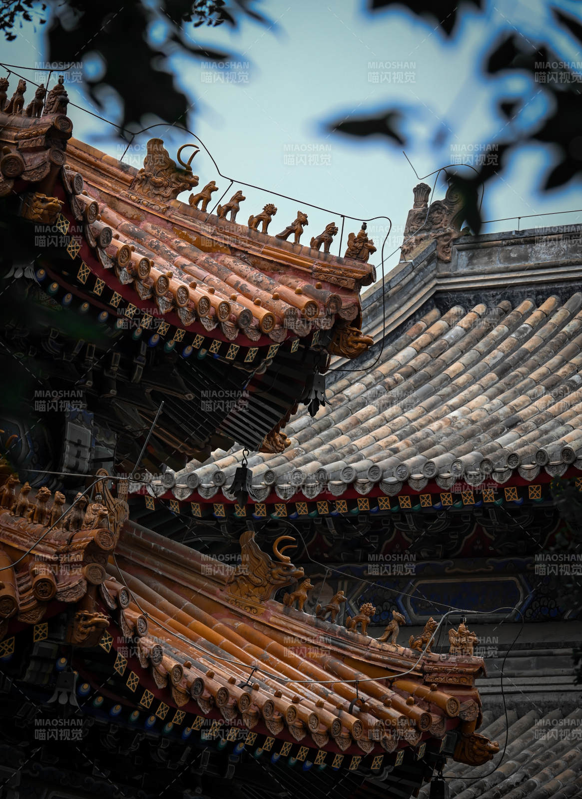 古建筑飛檐翹角細節