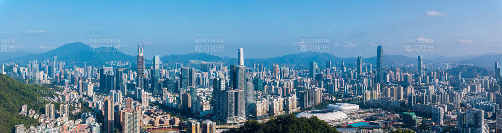 深圳城市全景圖