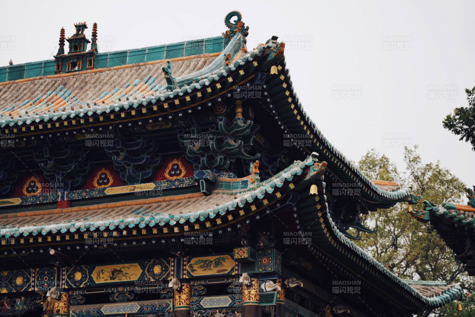 古建筑飛檐翹角細(xì)節(jié)圖