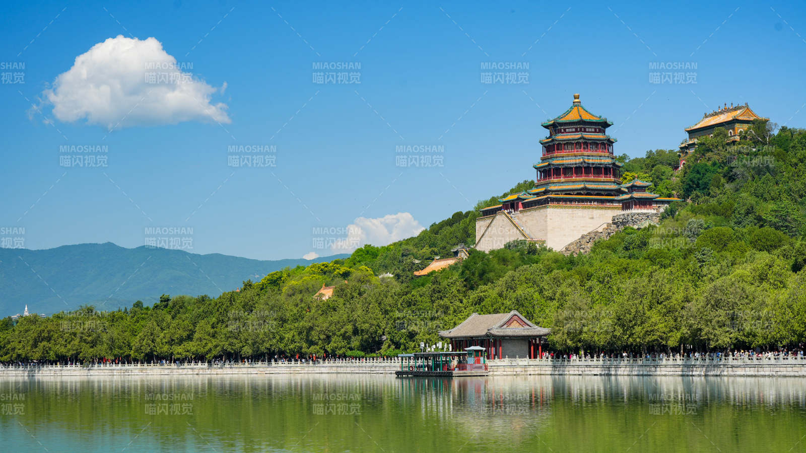 頤和園佛香閣風(fēng)光