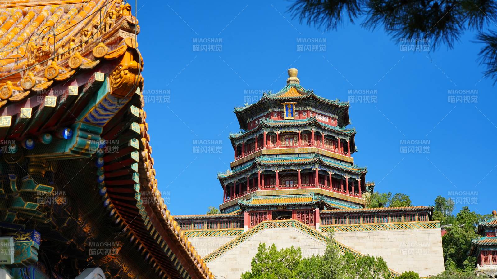 頤和園佛香閣遠景