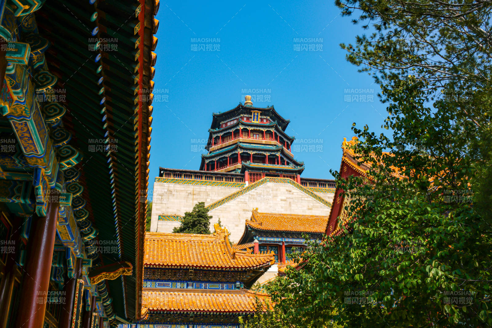 頤和園佛香閣風(fēng)光