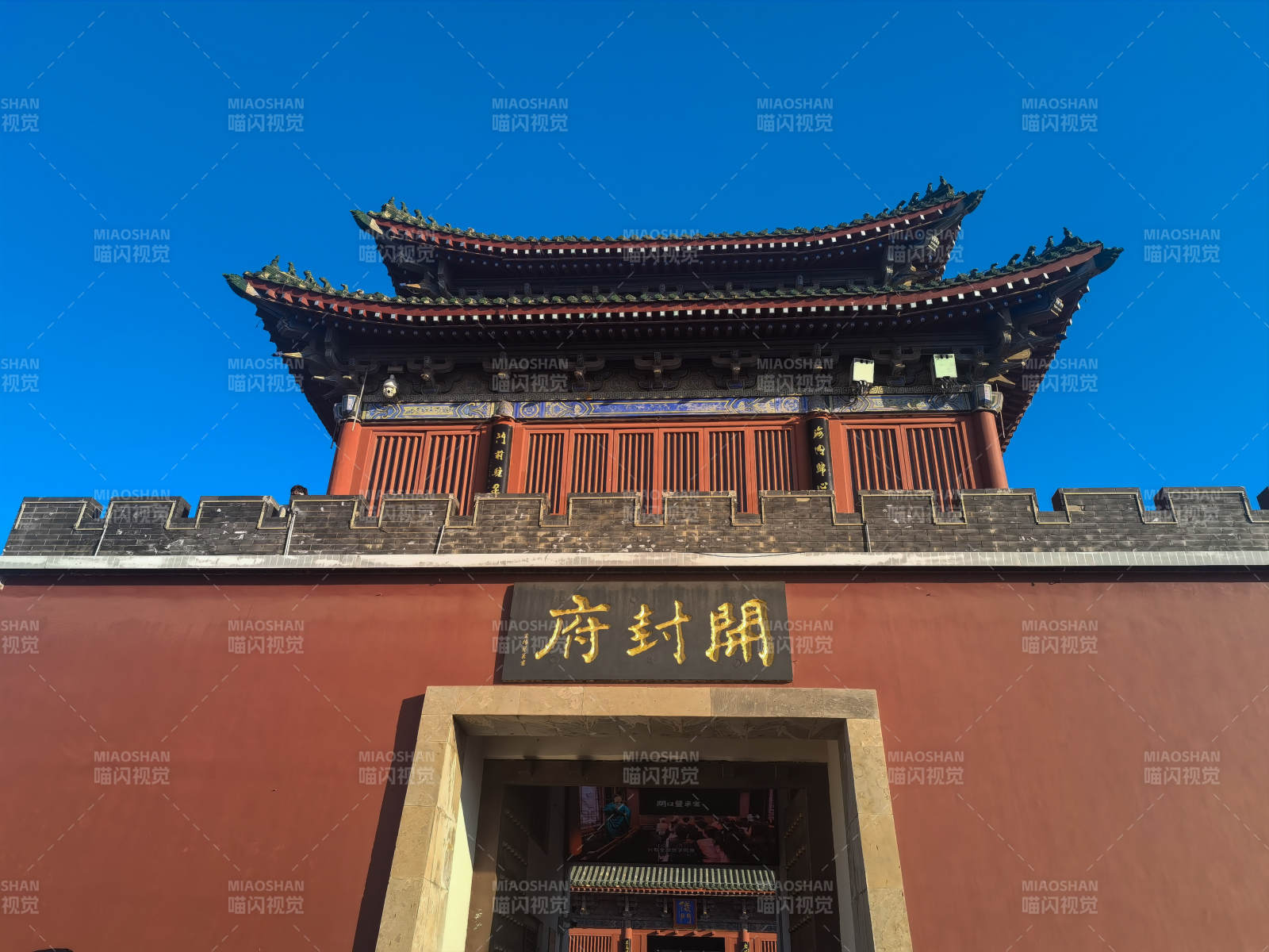 開封府門樓古建筑風采