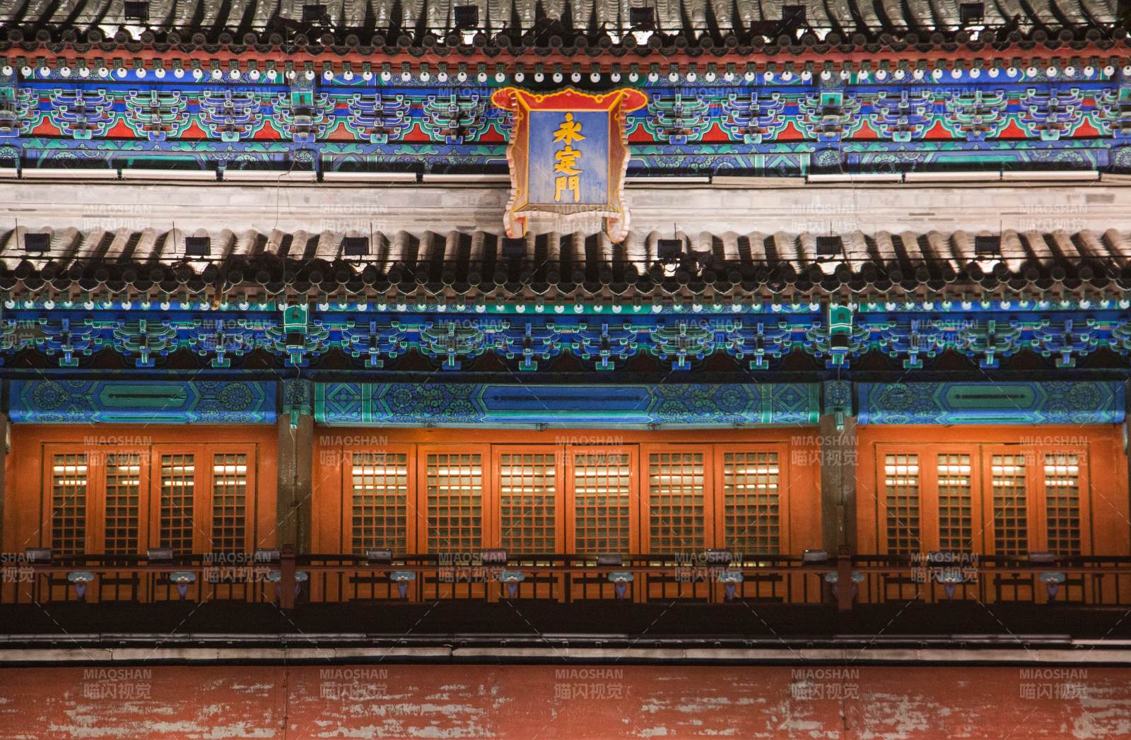 古建筑夜景燈光裝飾