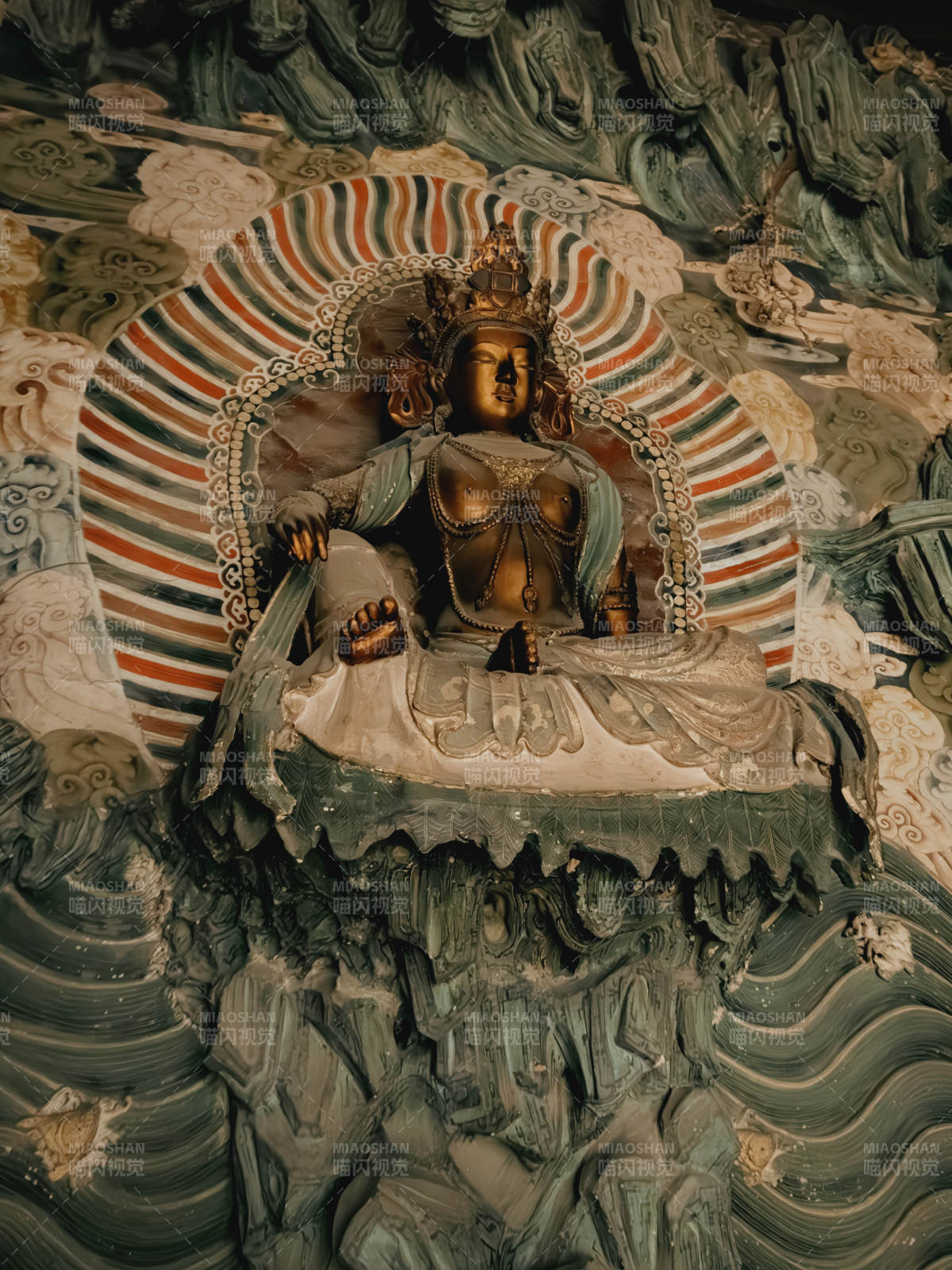 大覺寺佛像壁畫 莊嚴與神秘