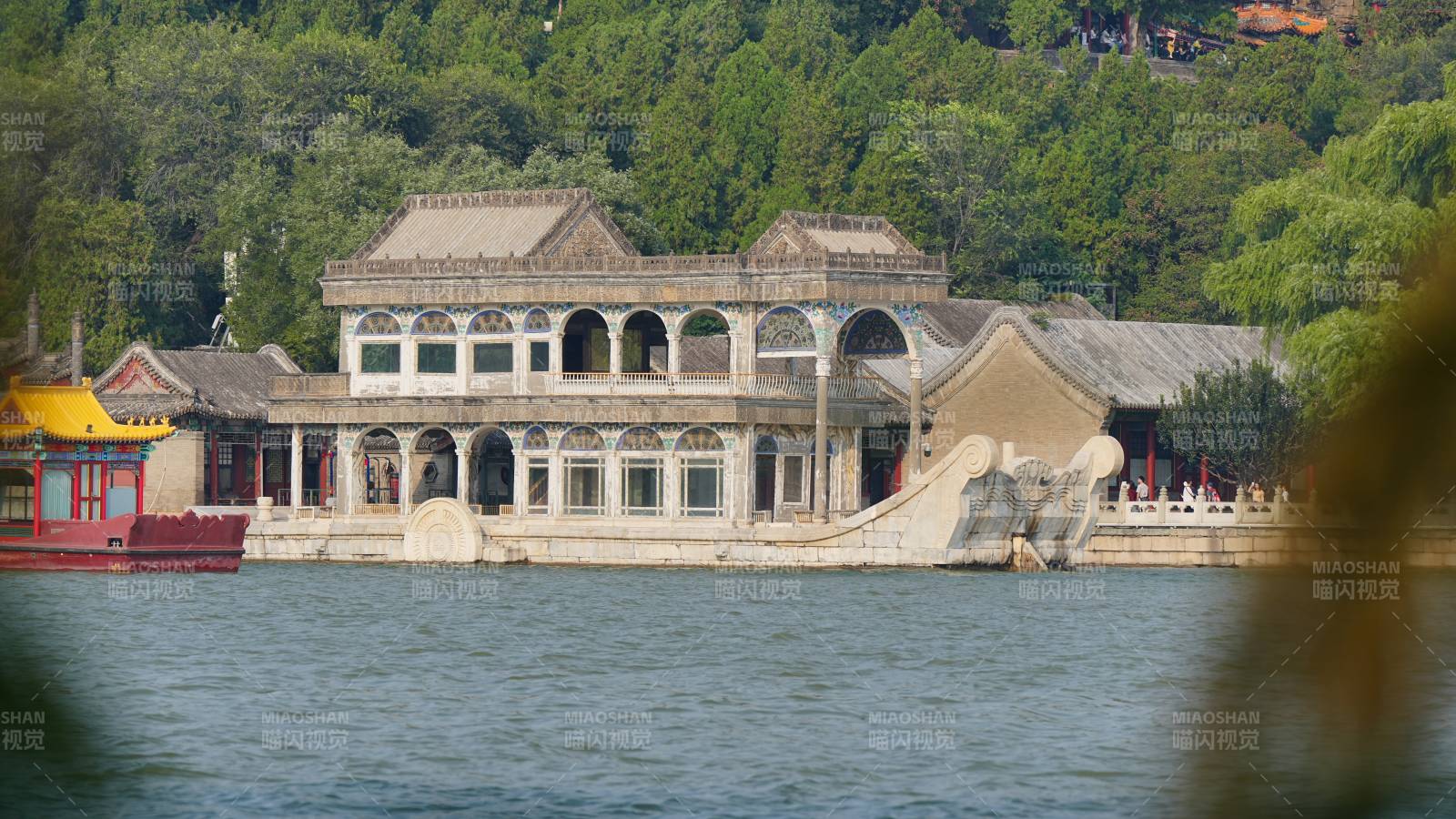 頤和園湖畔古建筑群