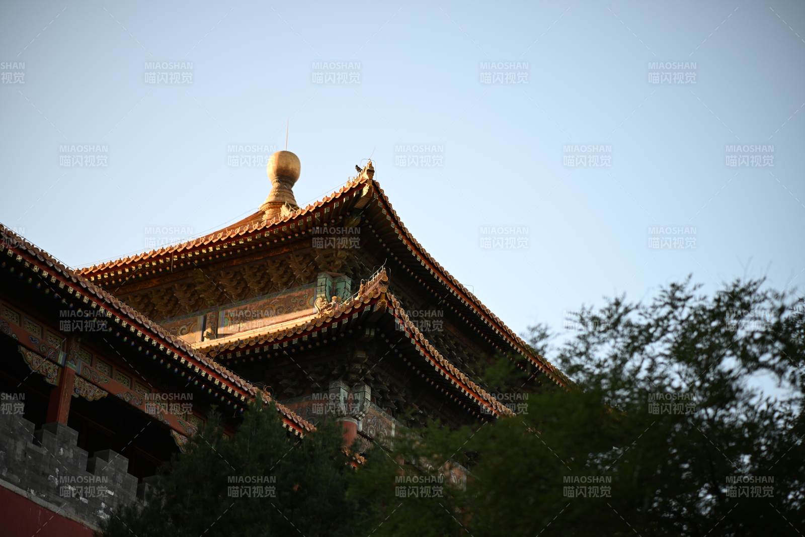 古建筑飛檐斗拱特寫