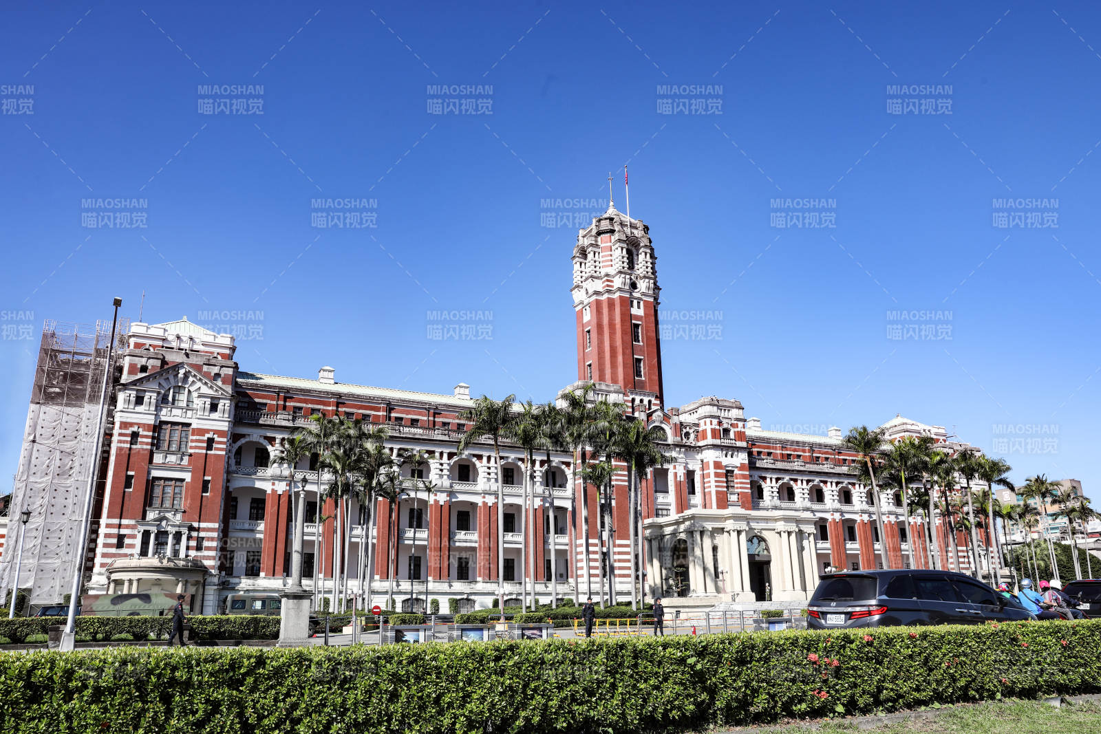 臺北總統府大樓全景圖