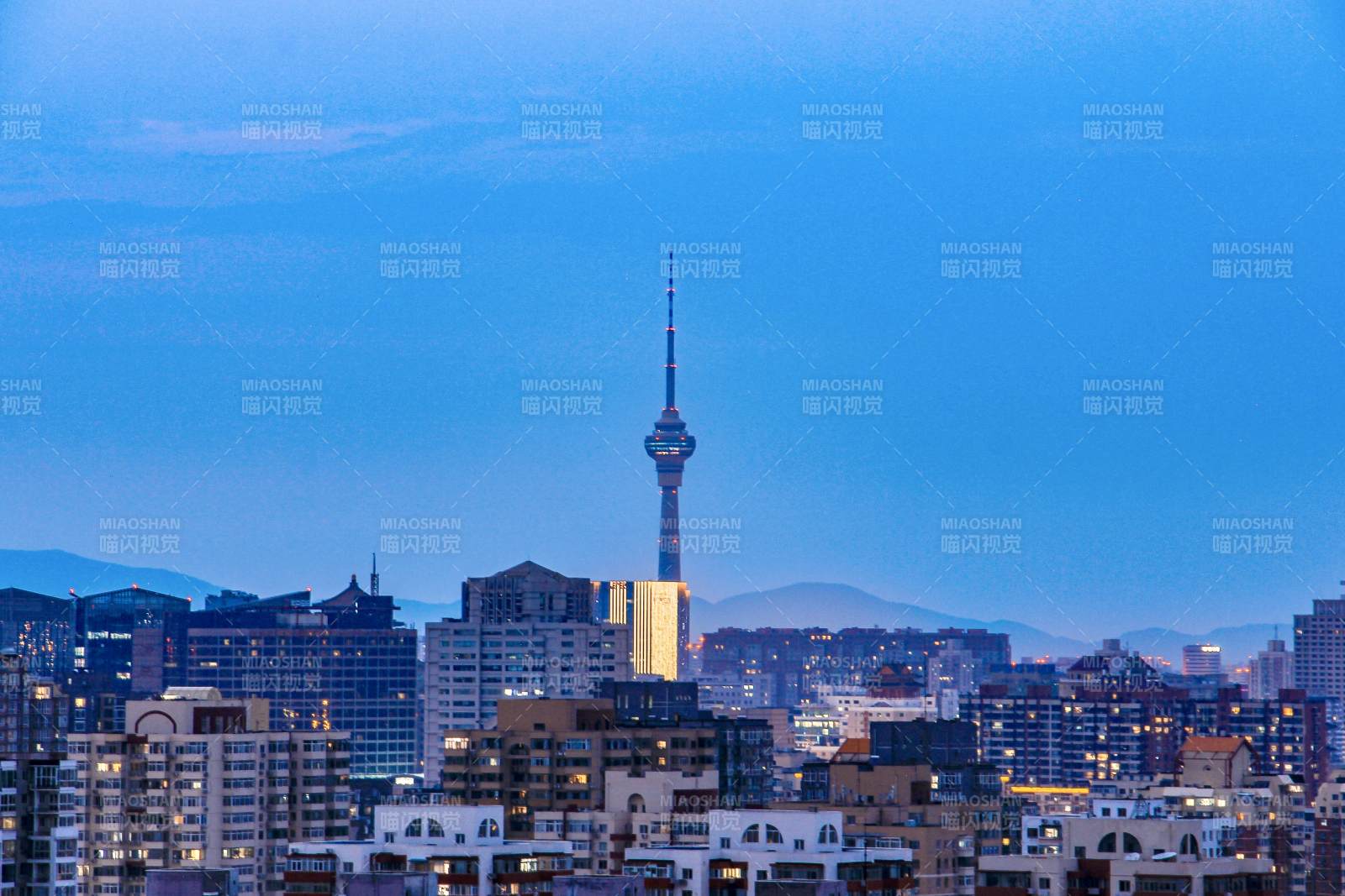 中央電視塔夜景