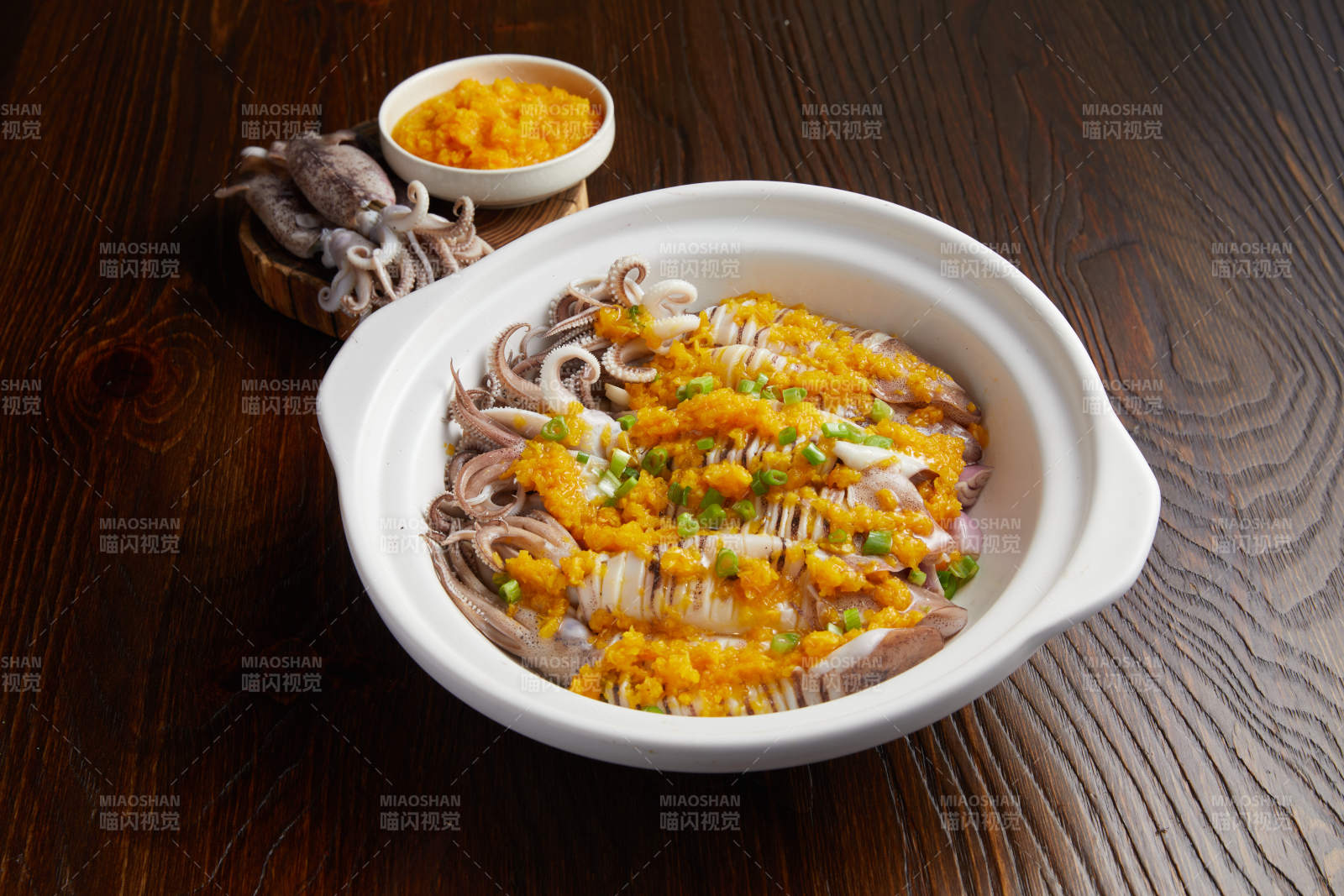 黃辣椒醬炒魷魚