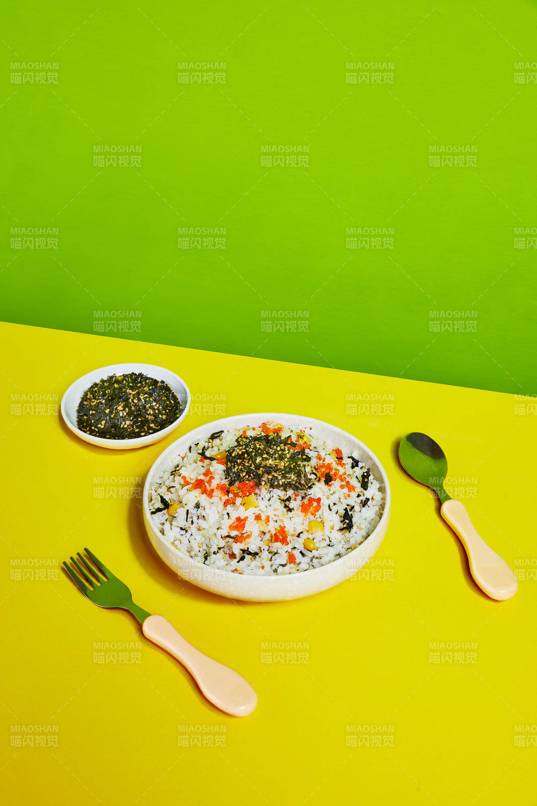 色彩繽紛的米飯料理