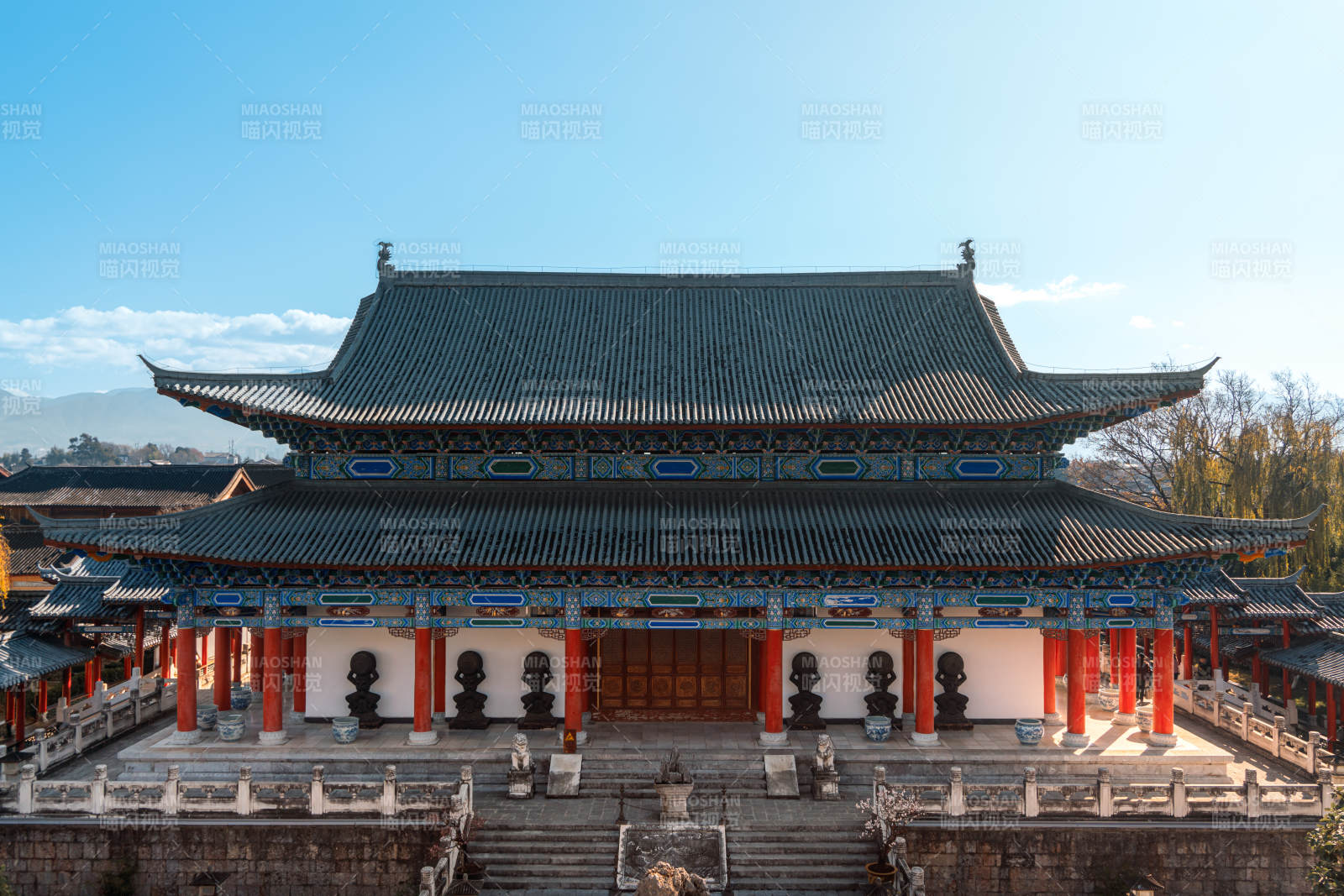 云南麗江木府古建筑