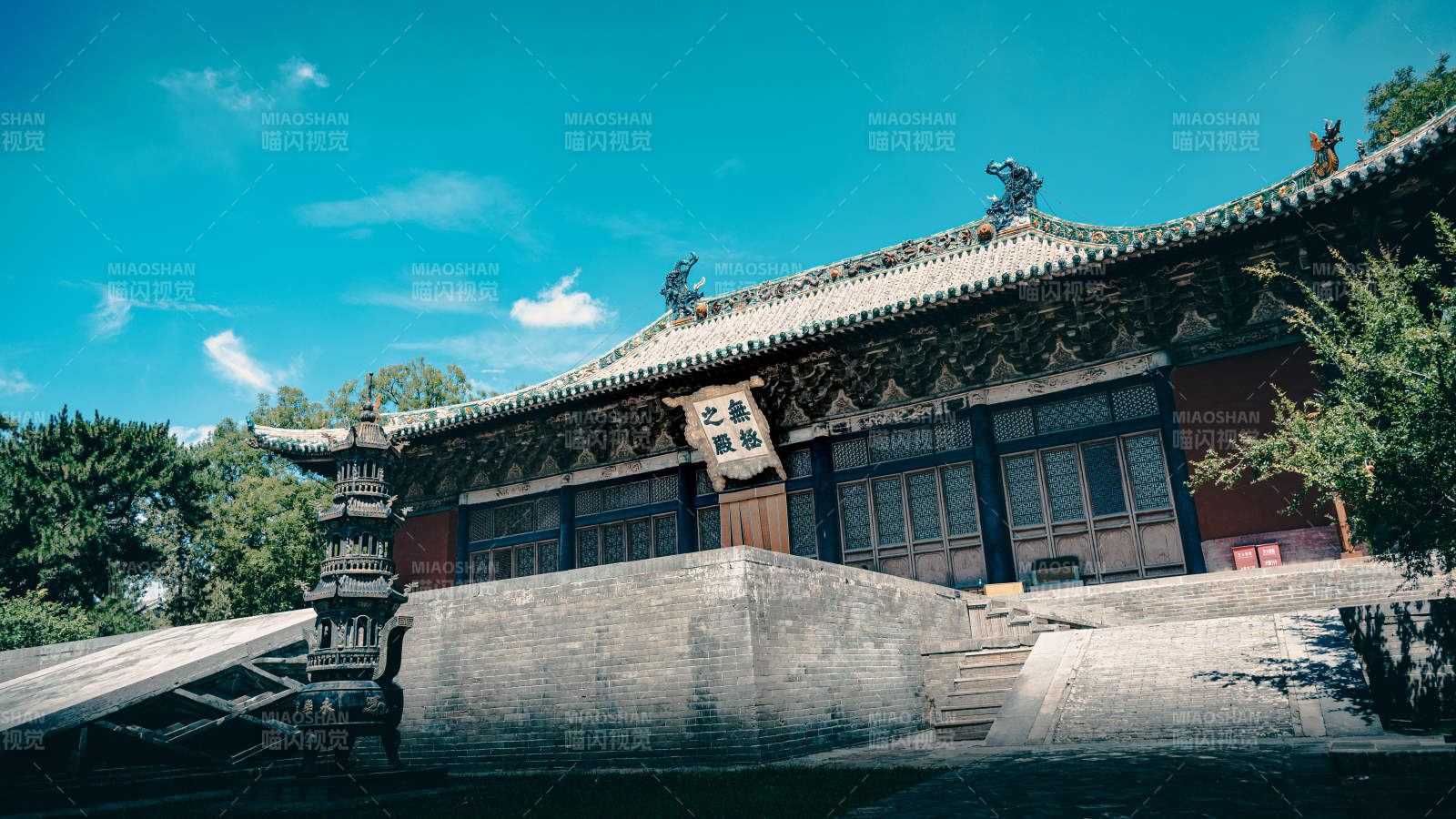 永樂(lè)宮 古寺晴空 幽靜典雅
