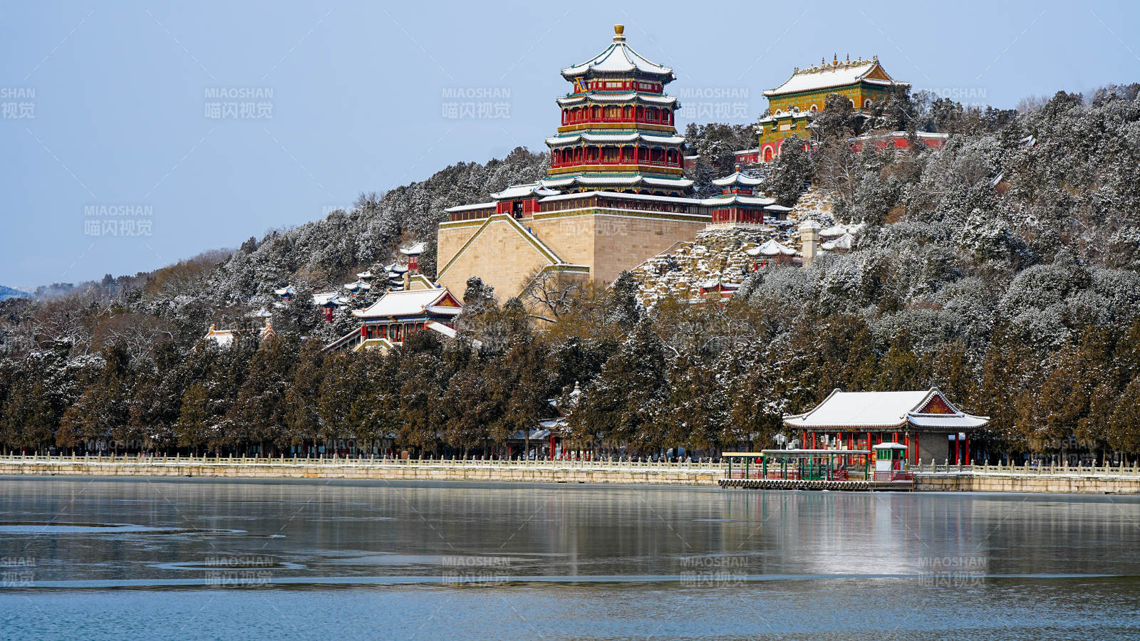 頤和園雪景