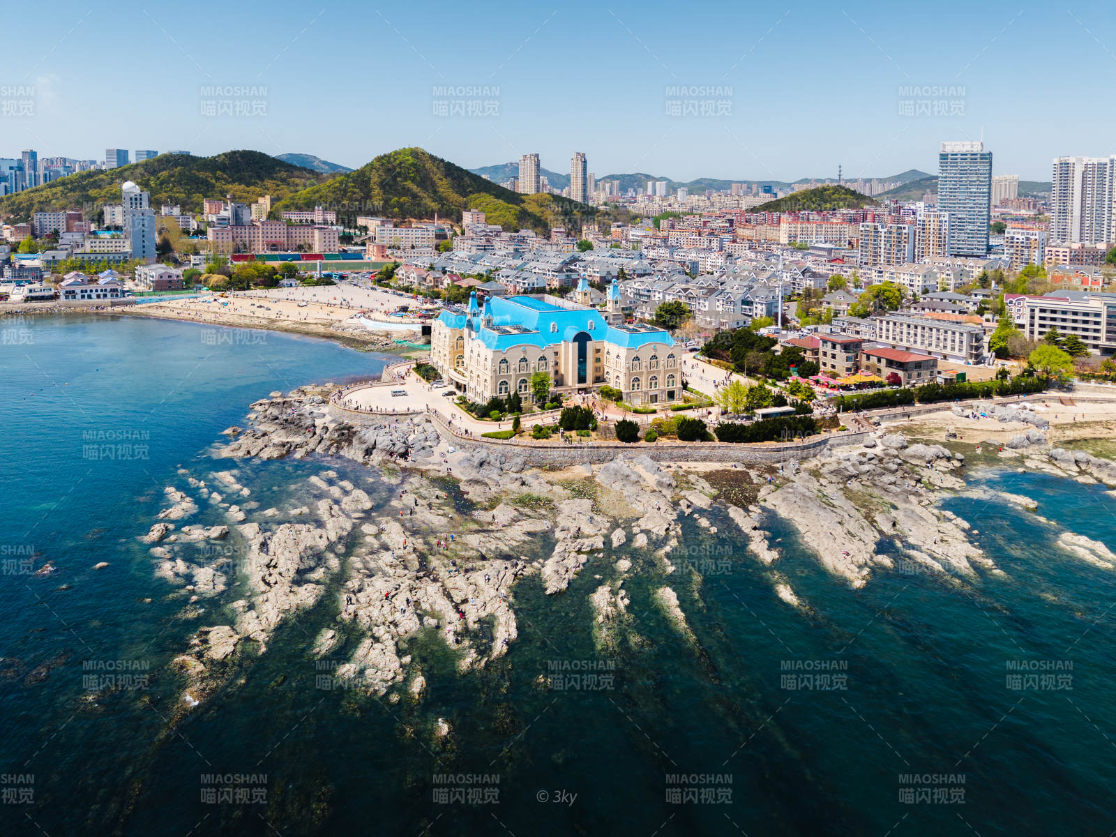 大連海邊風光旖旎