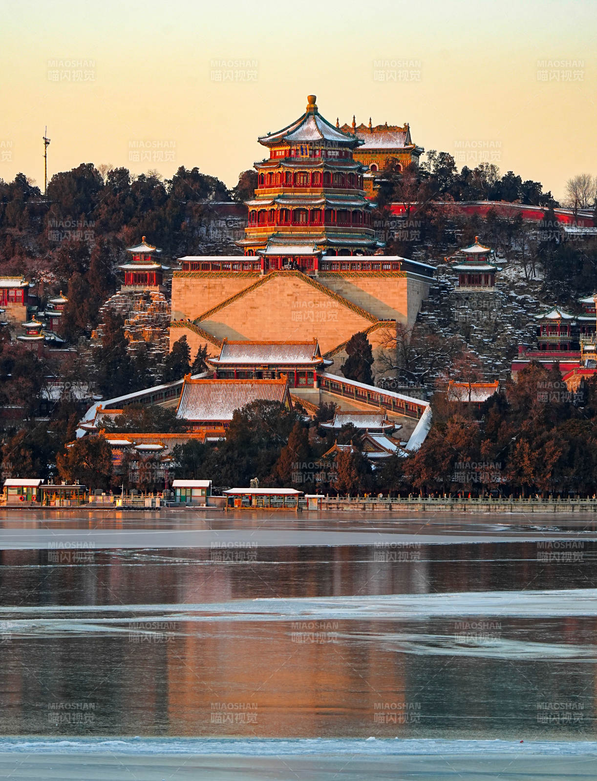 頤和園冬日美景