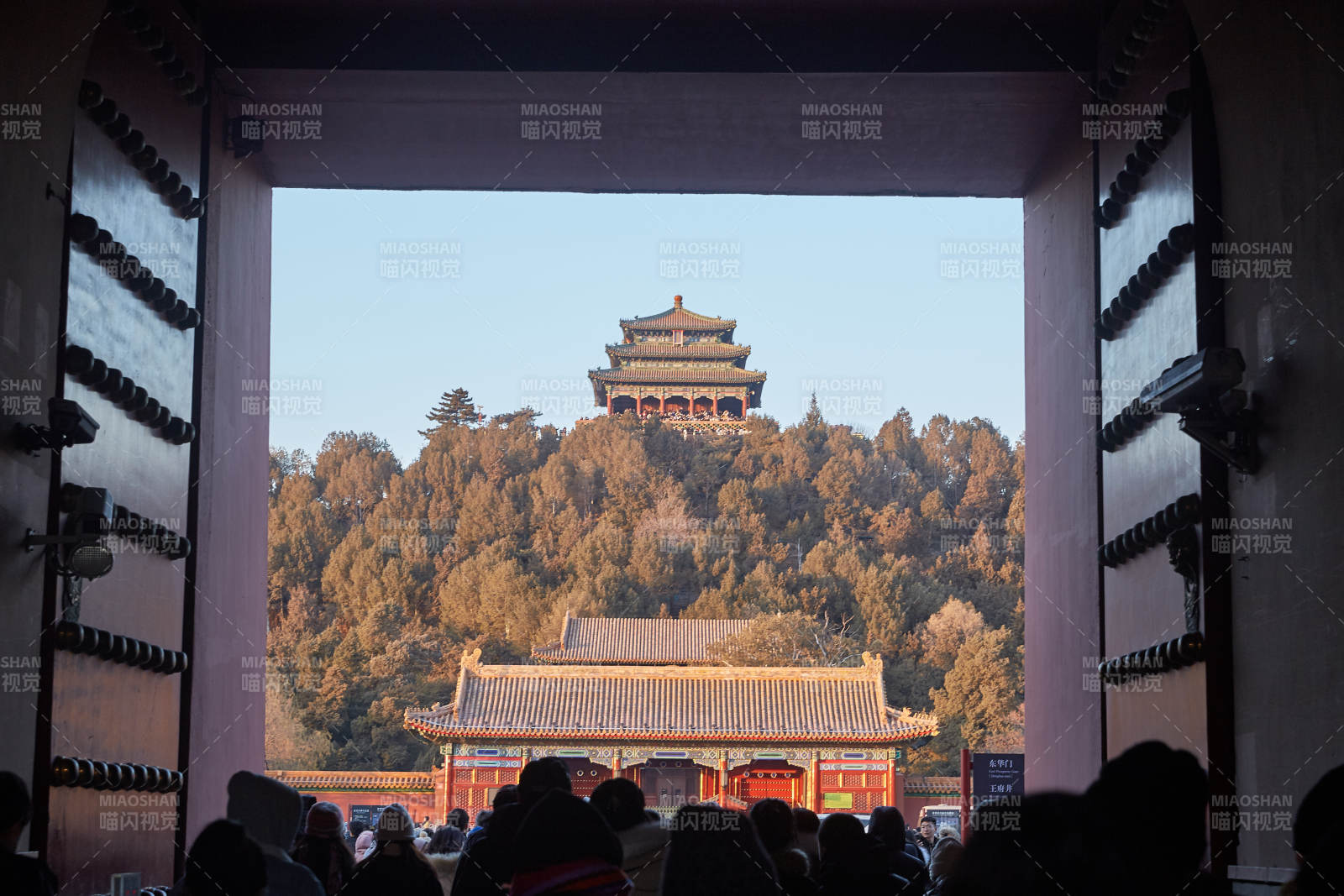 故宮景山公園遠(yuǎn)眺
