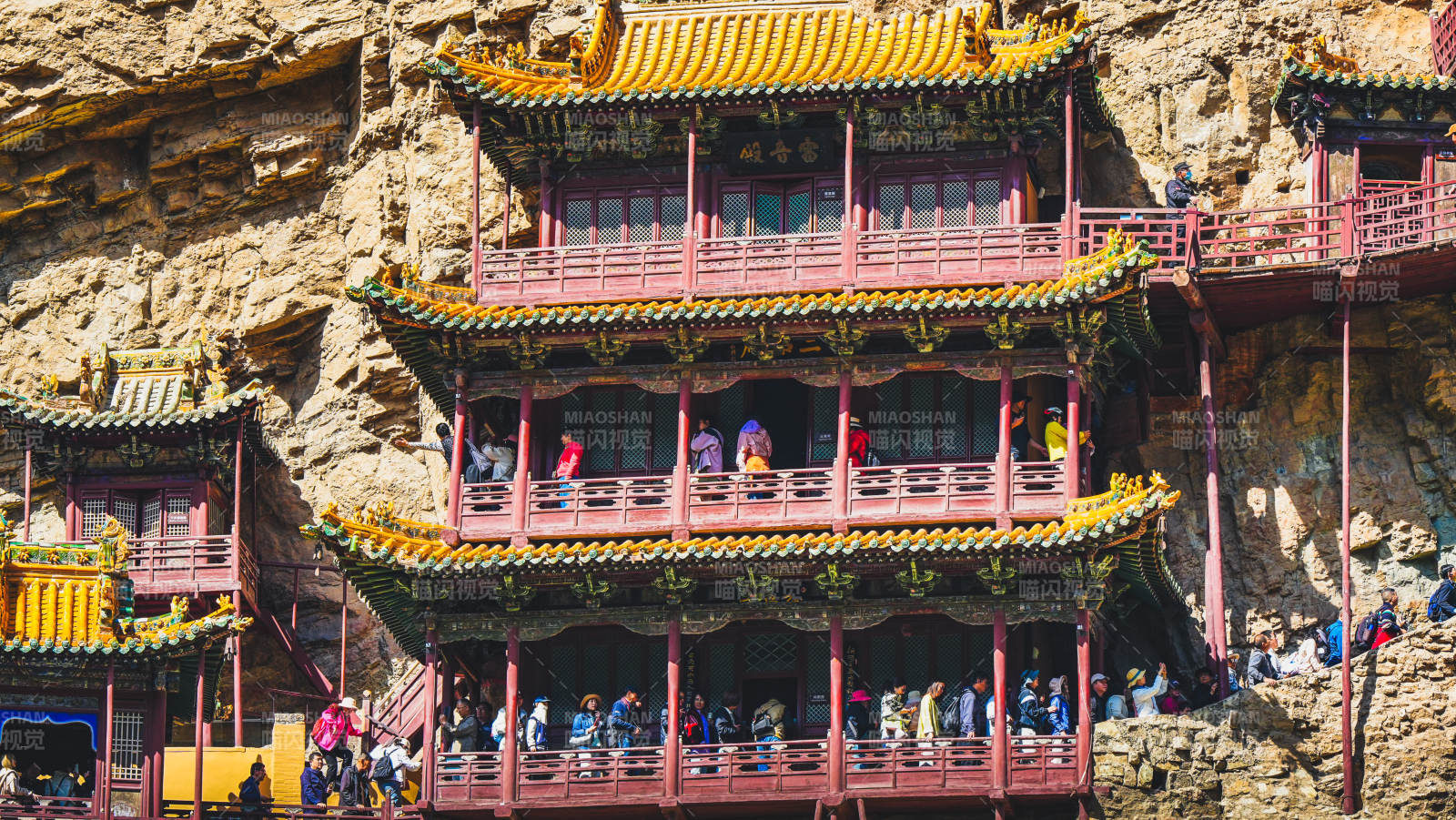  山西大同恒山懸空寺