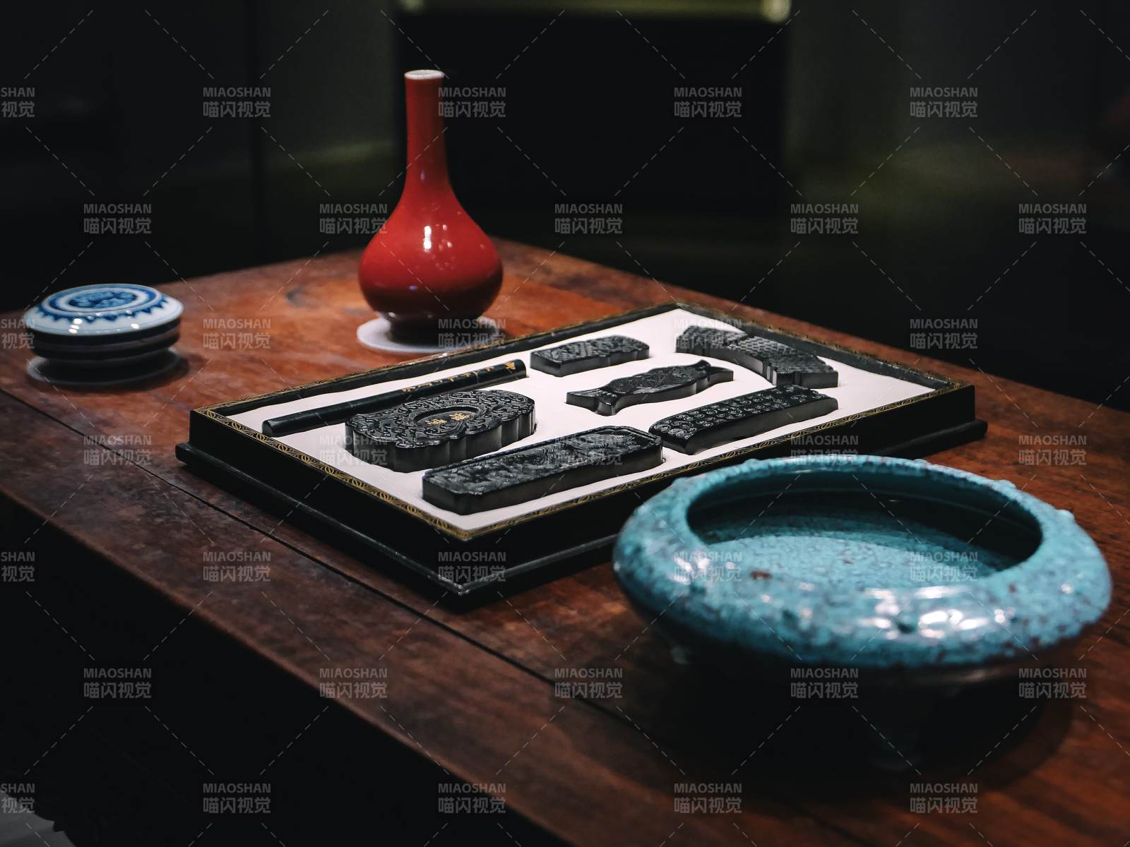 古雅書房 文房四寶靜謐景