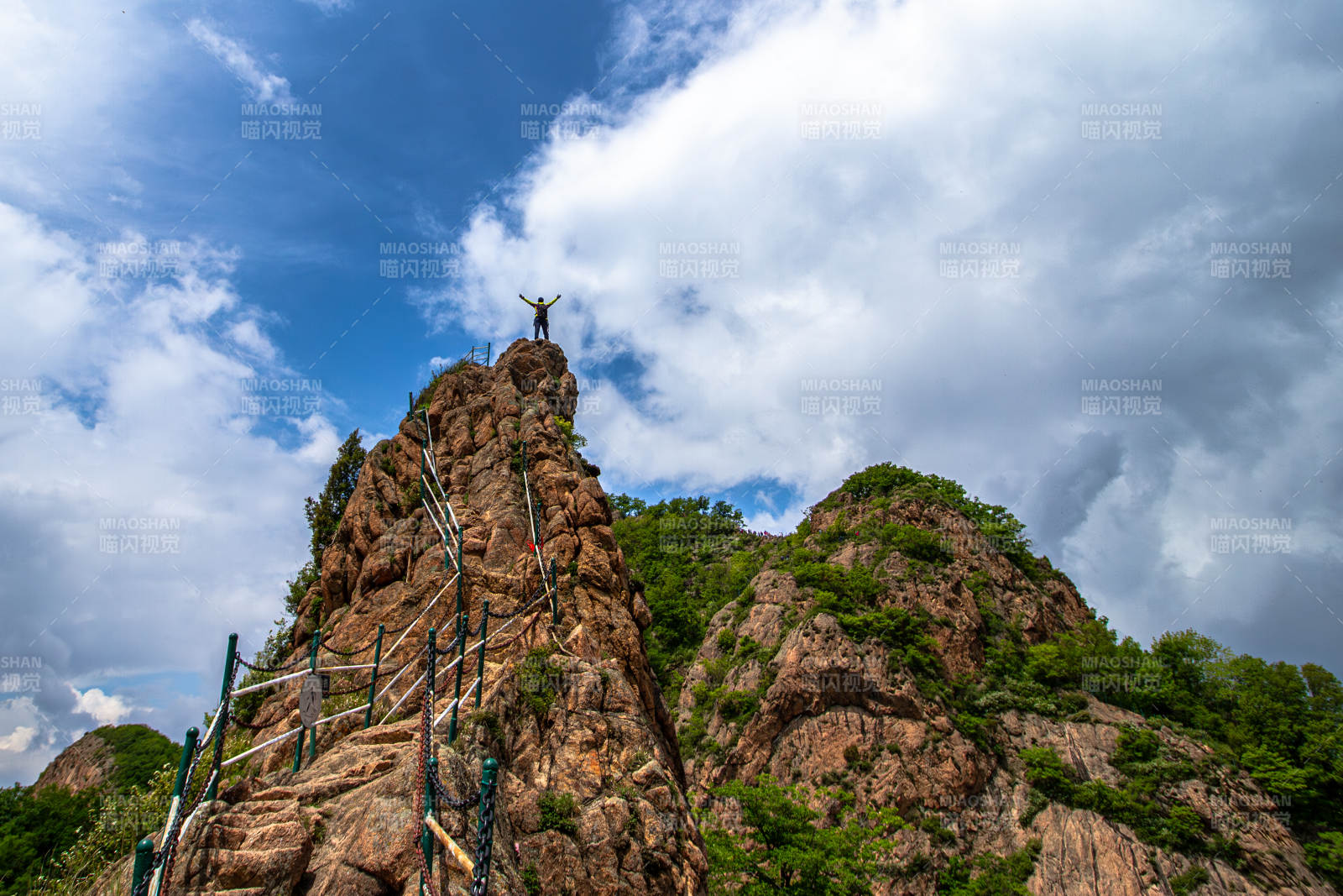 山頂遠眺 云海壯闊