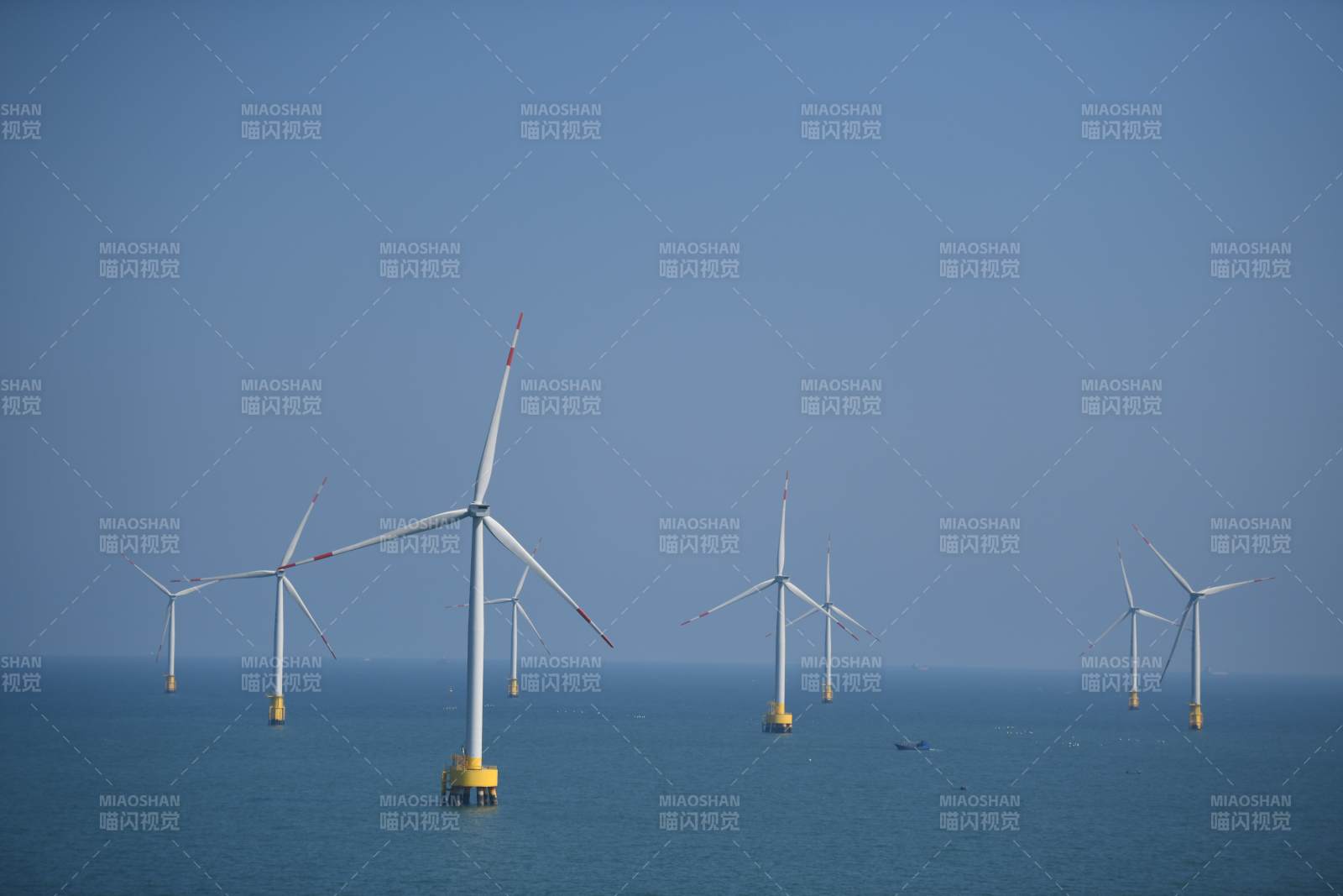 福建平潭島海上風力發電場
