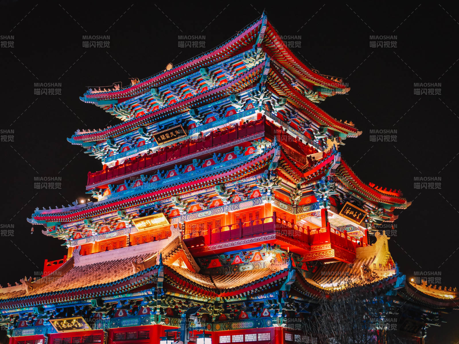 滄州南川樓夜景