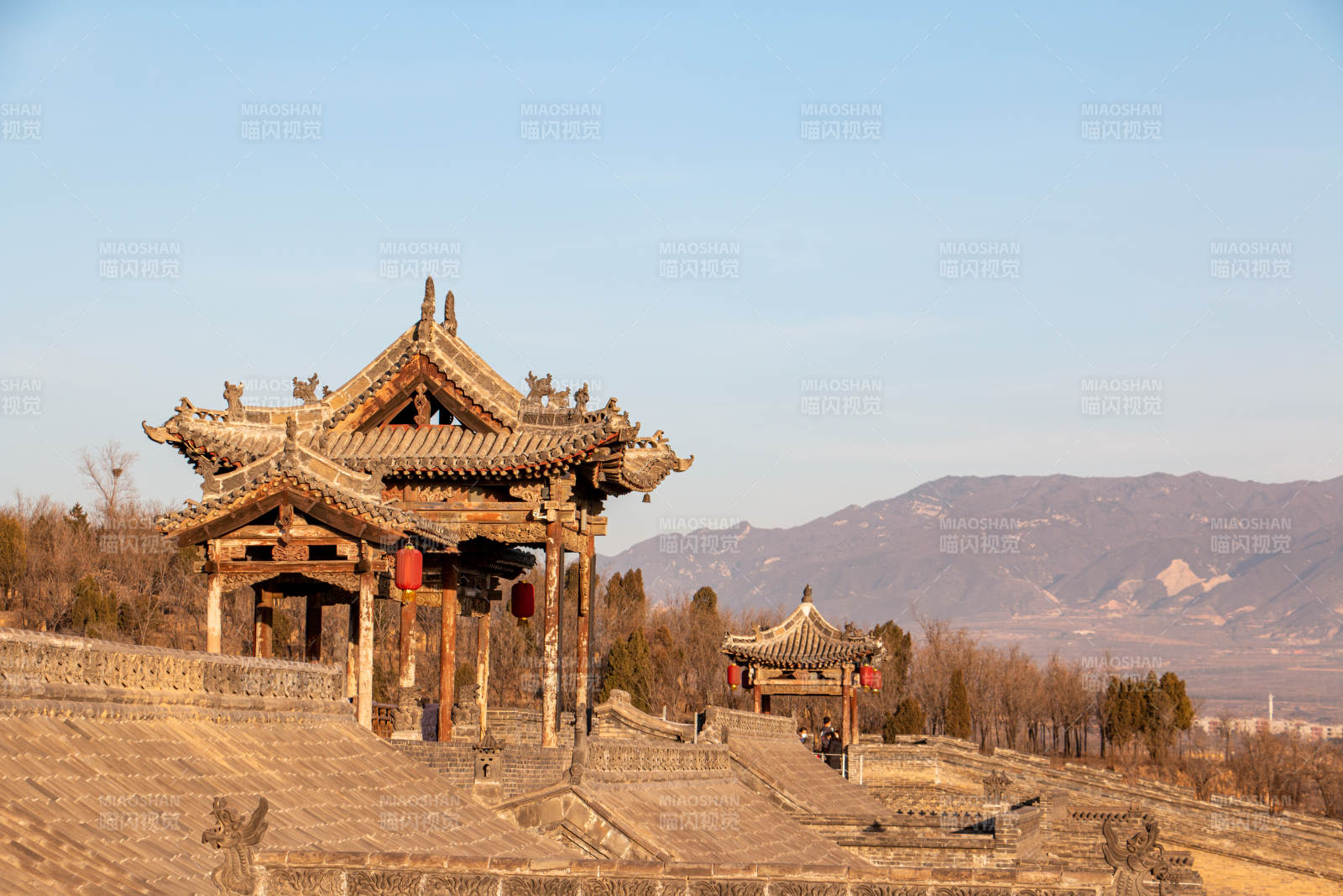 中國山西晉中靈石縣王家大院恒貞堡建筑群