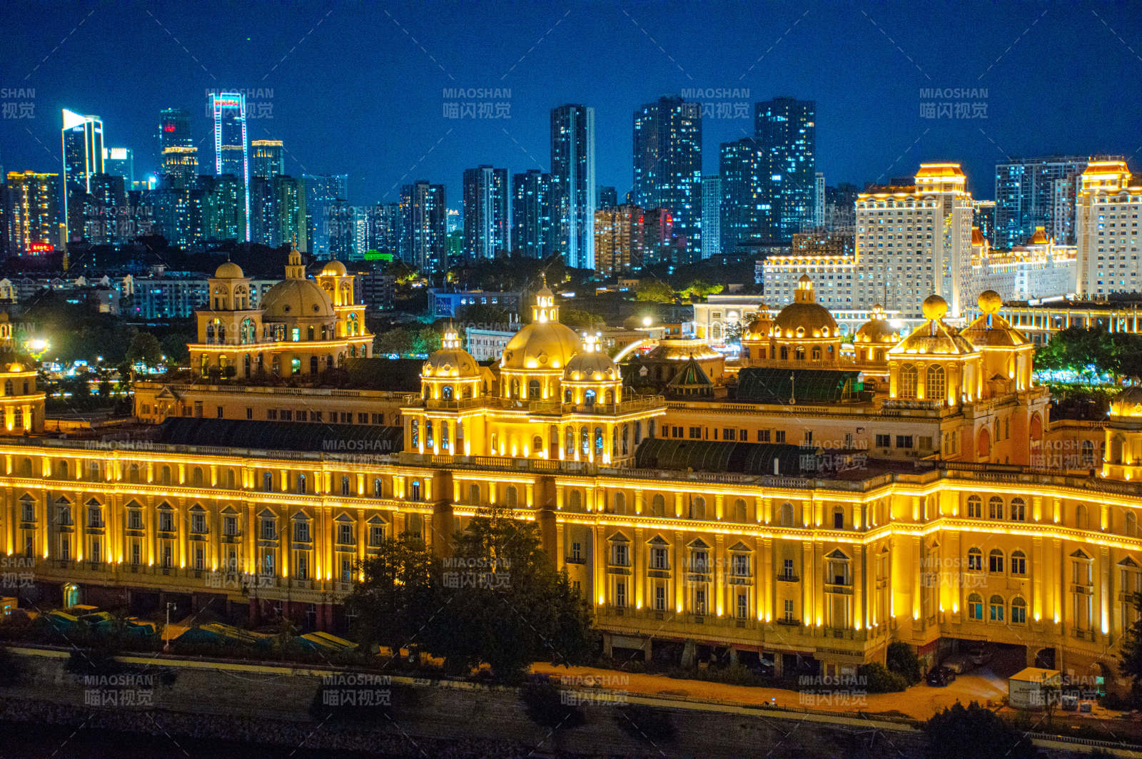 煙臺山夜景