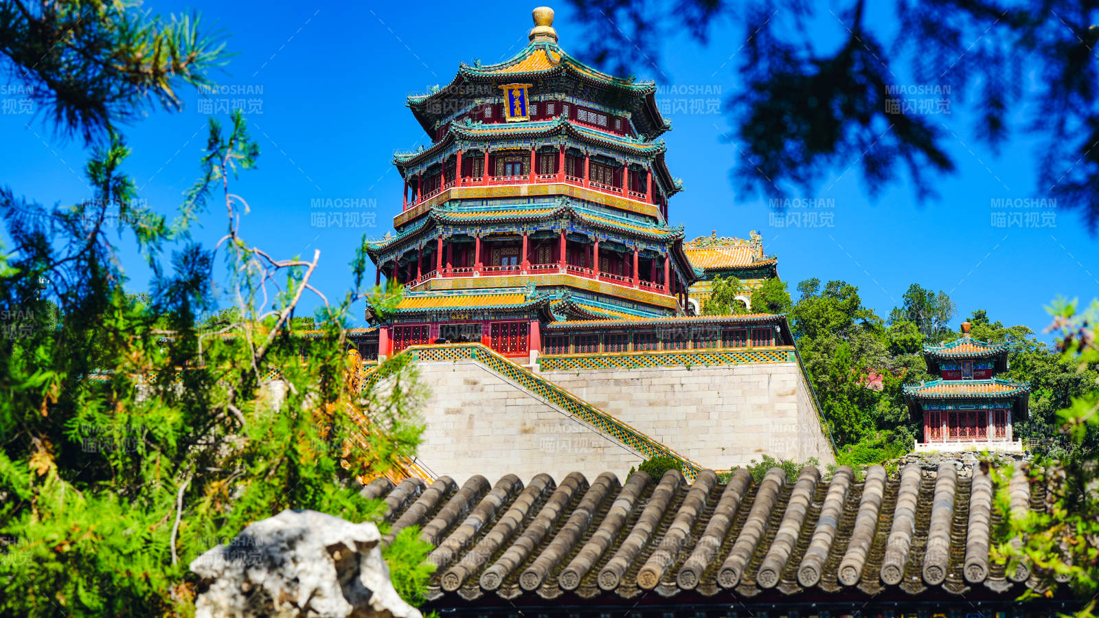 頤和園佛香閣風(fēng)光