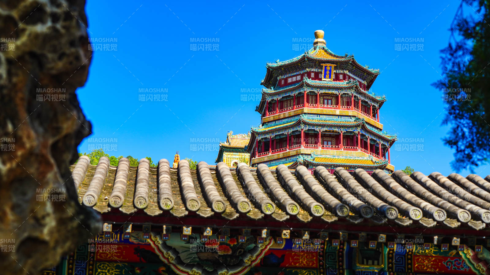 頤和園佛香閣風(fēng)光