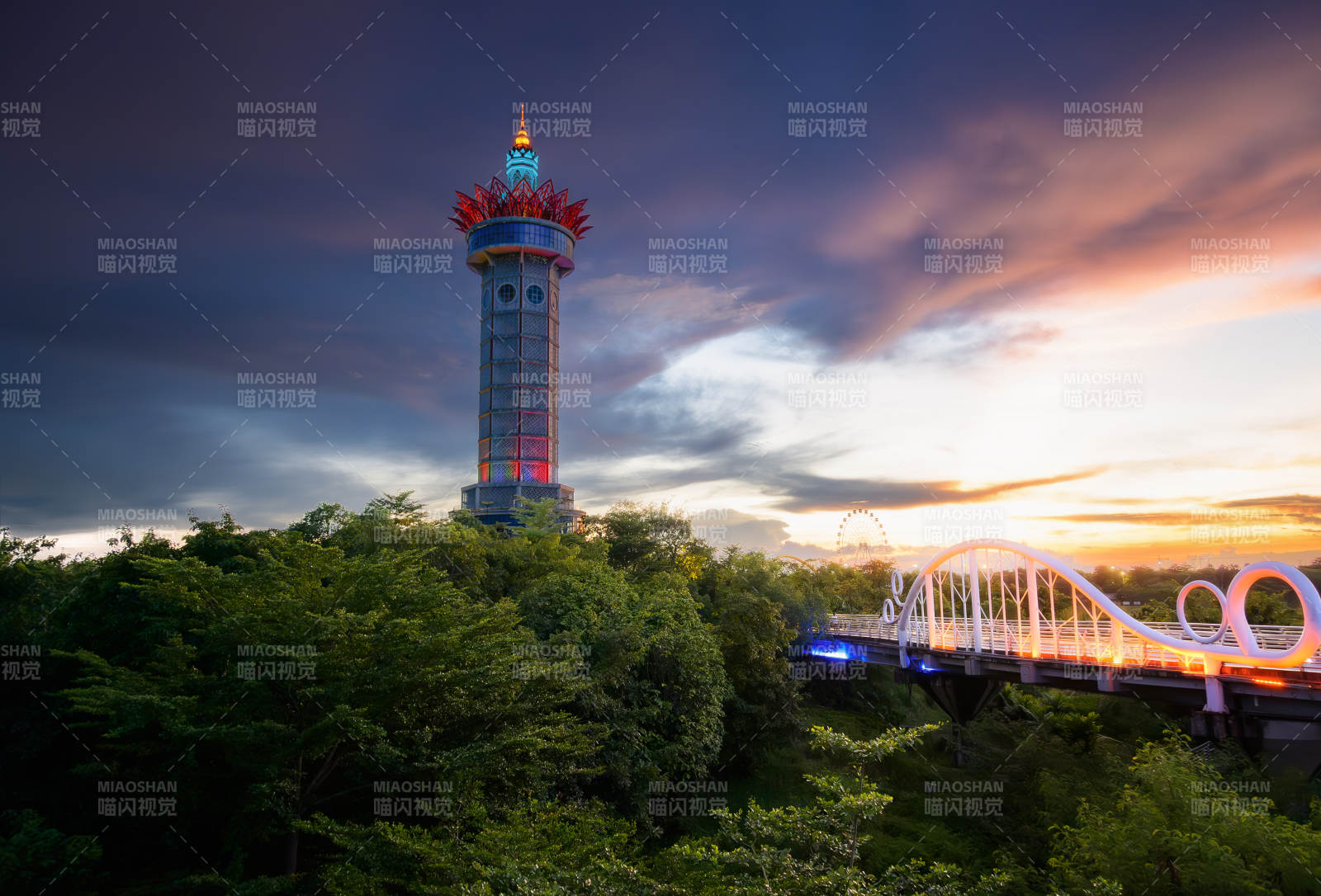 貴港園博園景觀塔
