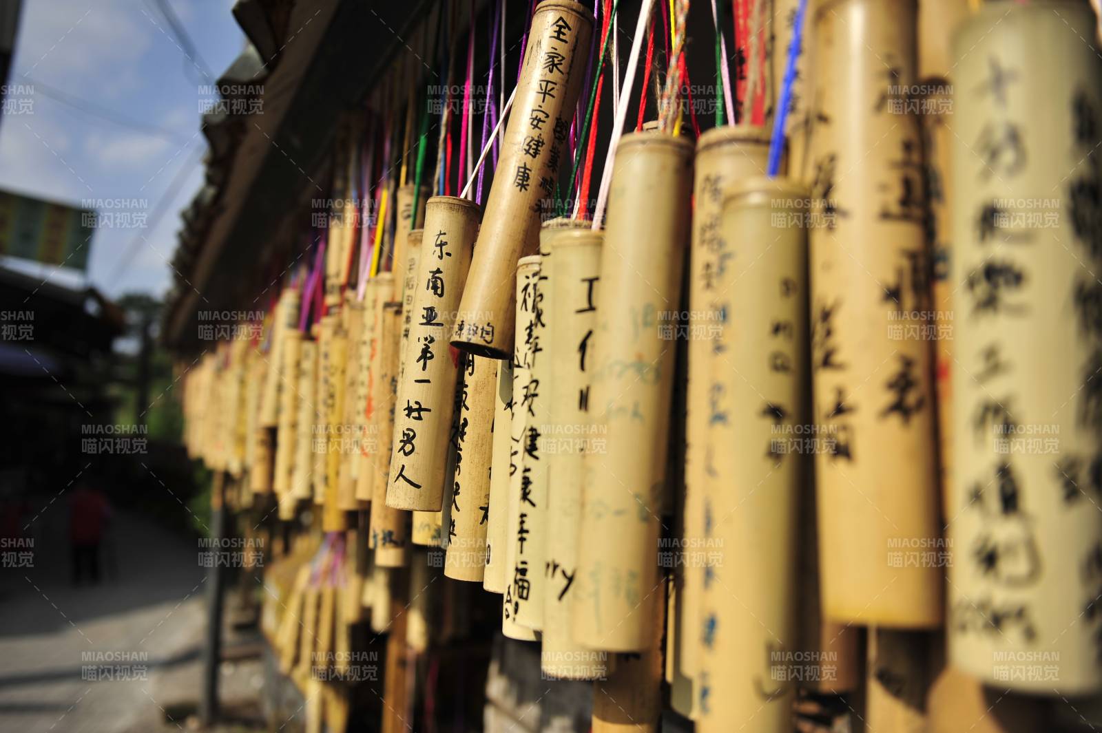 竹筒祈愿 古風悠悠