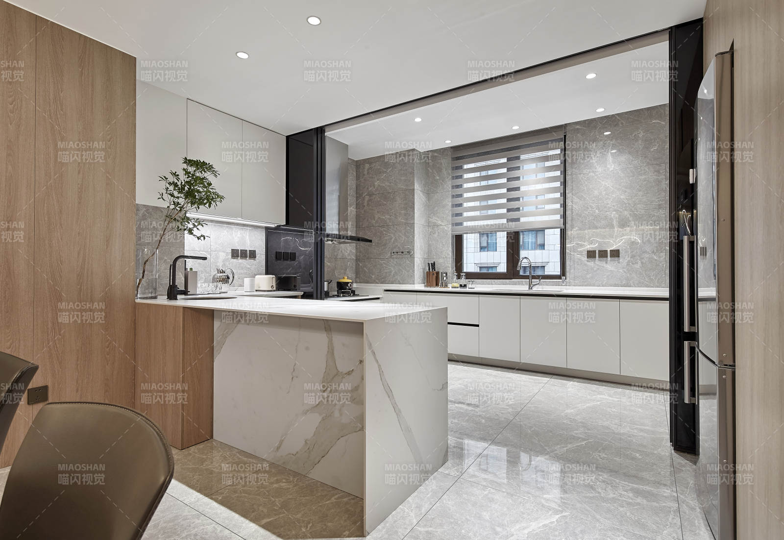 現代簡約廚房設計