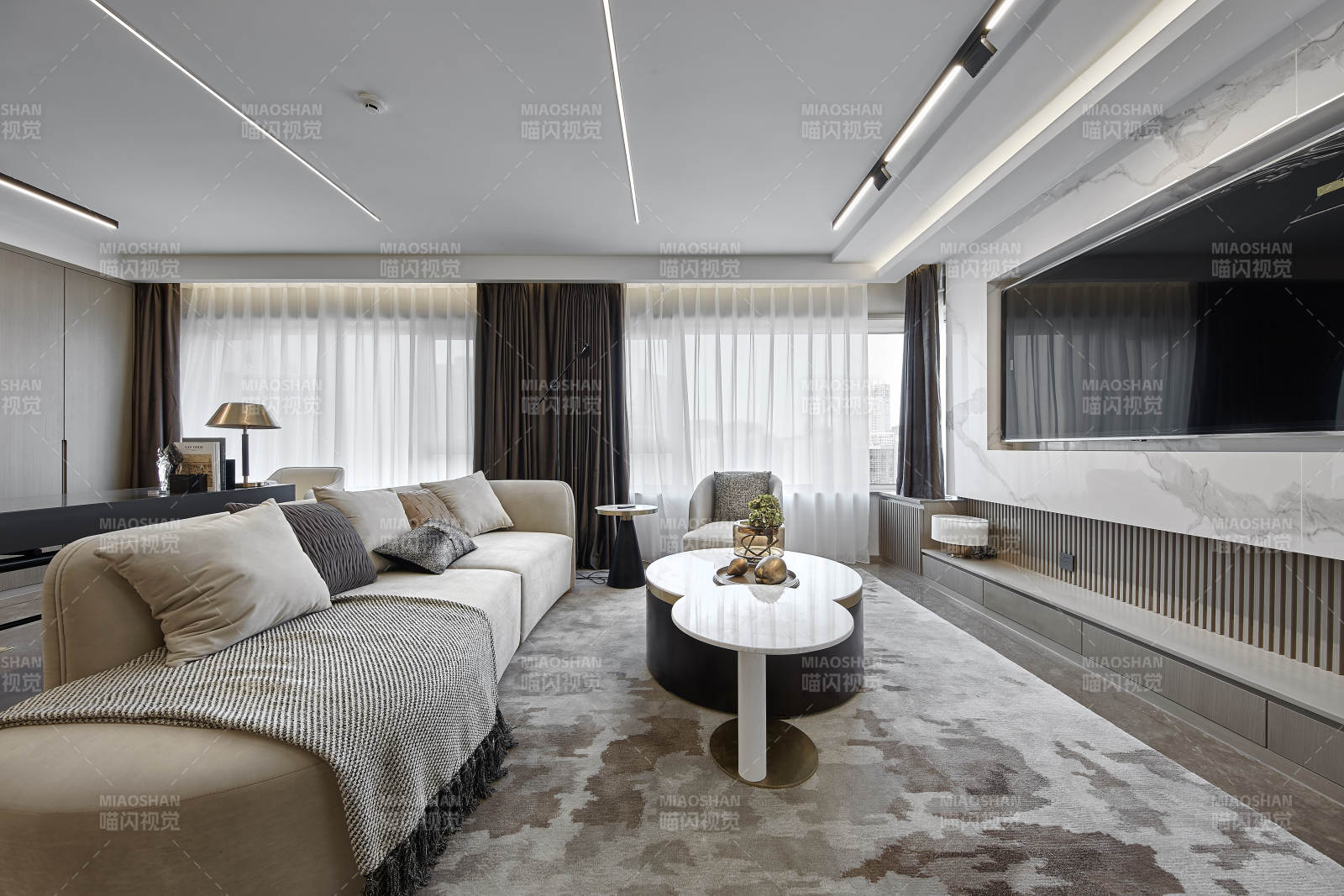 现代简约客厅设计