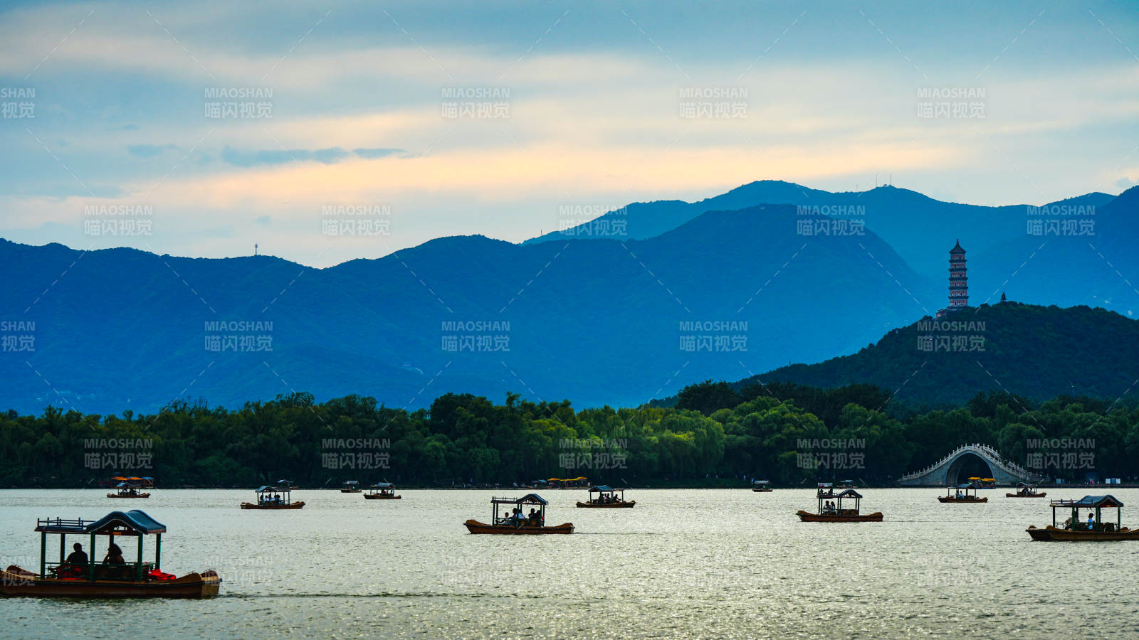 颐和园湖光山色游船行