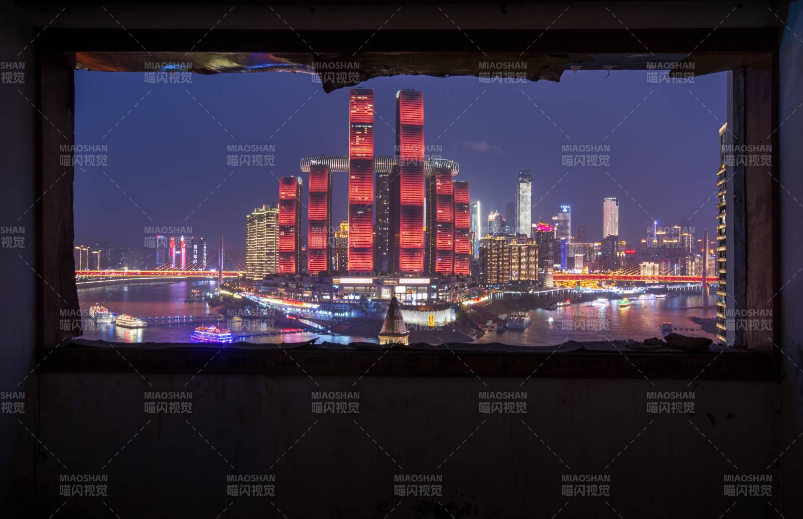 重慶來福士廣場夜景