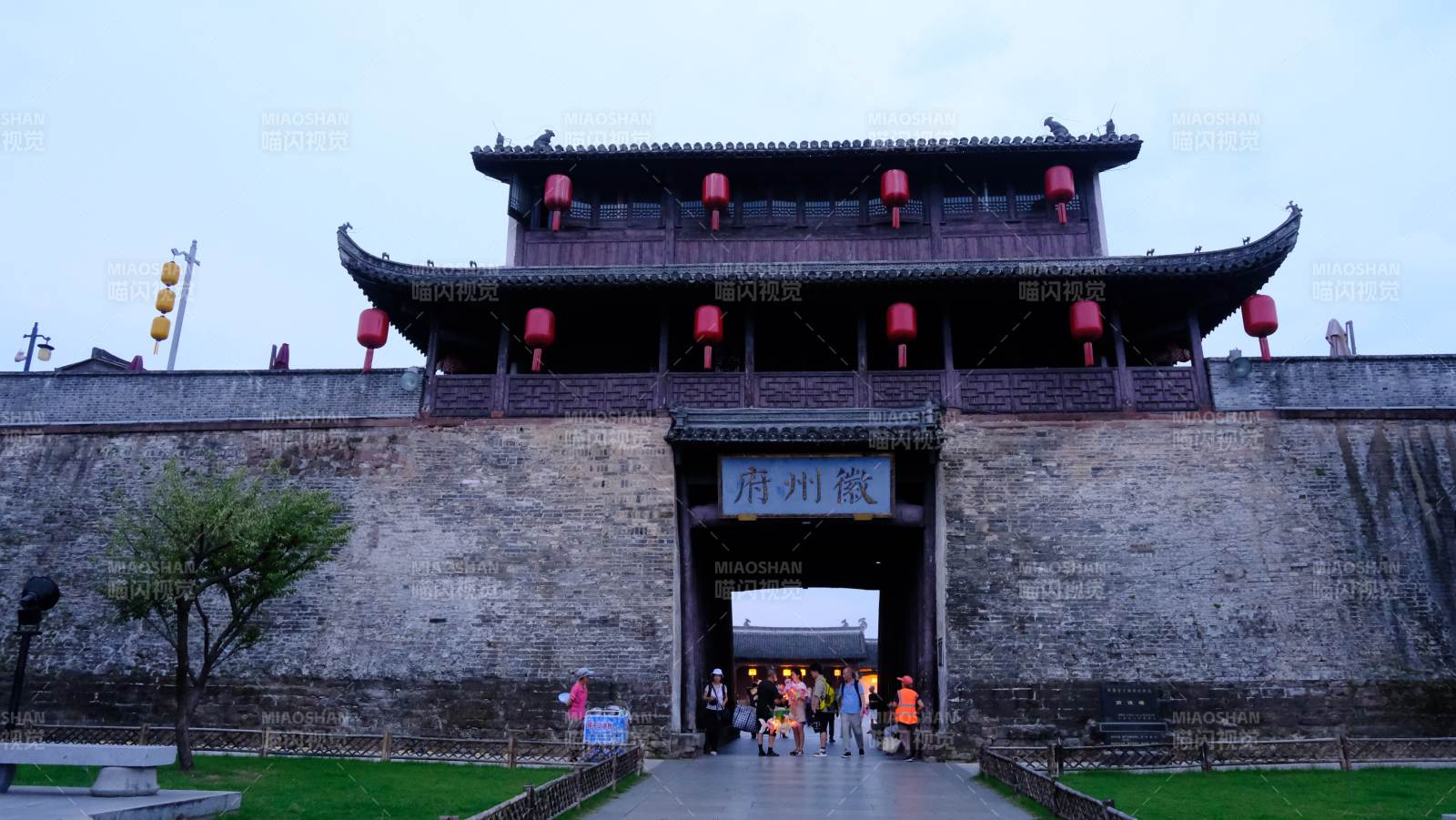 徽州古城門